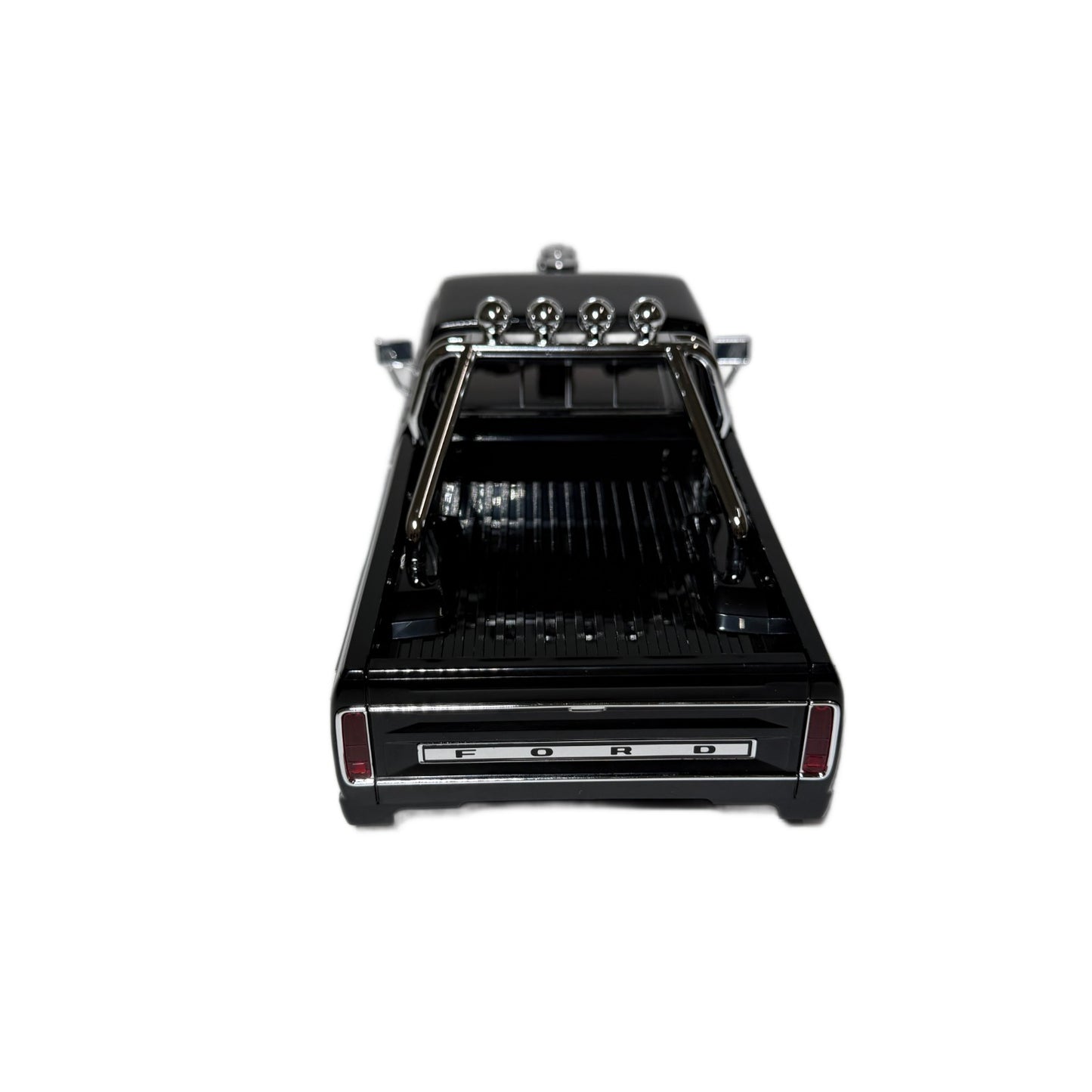 Fits Traxxas Trx-4MT F150 Monster Truck Black Body Clipless Ford F-150 LED Light
