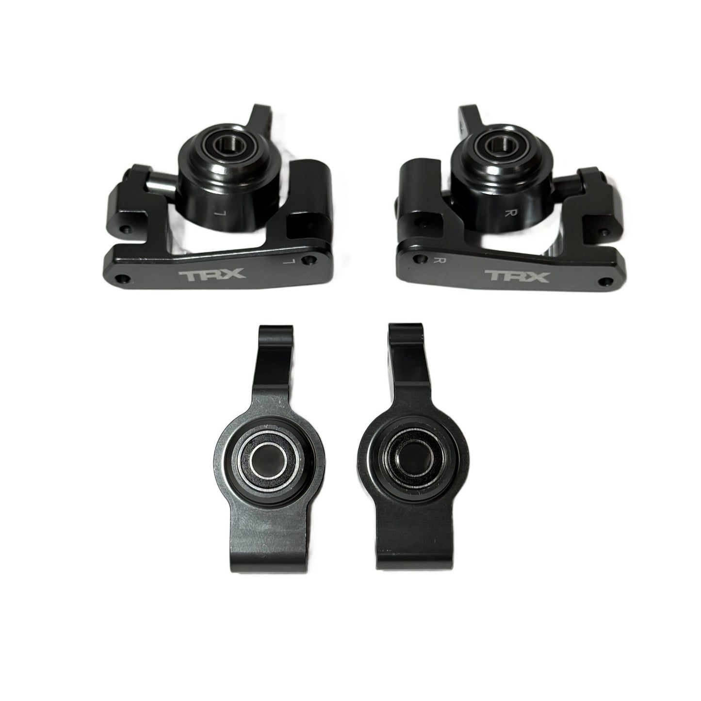 Fits Traxxas Raptor R Ultimate 4x4 Aluminum Steering Knuckles Hubs Axle Carrier