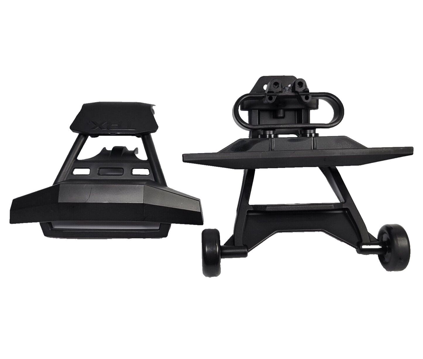 Fits Traxxas Hoss 4x4 VXL Front & Rear Bumpers & Wheelie Bar assembled Mounts