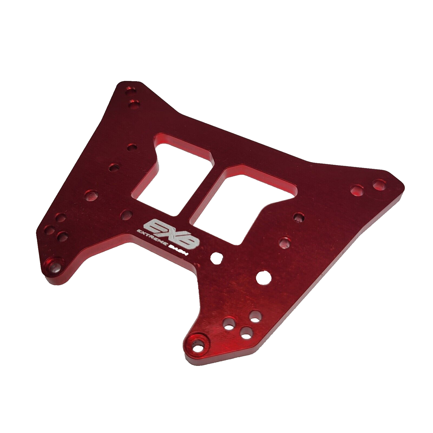 Arrma Kraton 6s EXB V6 Shock Towers Red CNC T-6 Aluminum & CLIPLESS Body Mounts