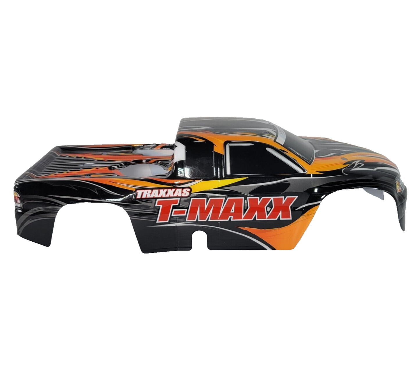 Fits Traxxas T-Maxx 2.5 Black White Yellow Factory Painted Body Decal Tmaxx 4910