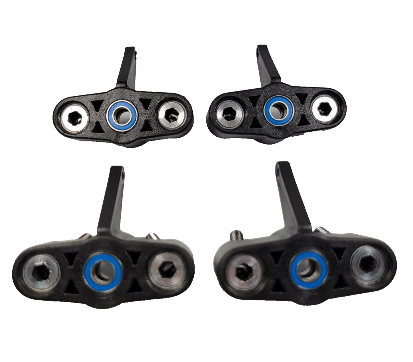 Fits Traxxas T-maxx 2.5 4910 Steering Knuckles / Caster Axle Carriers w/Bearings