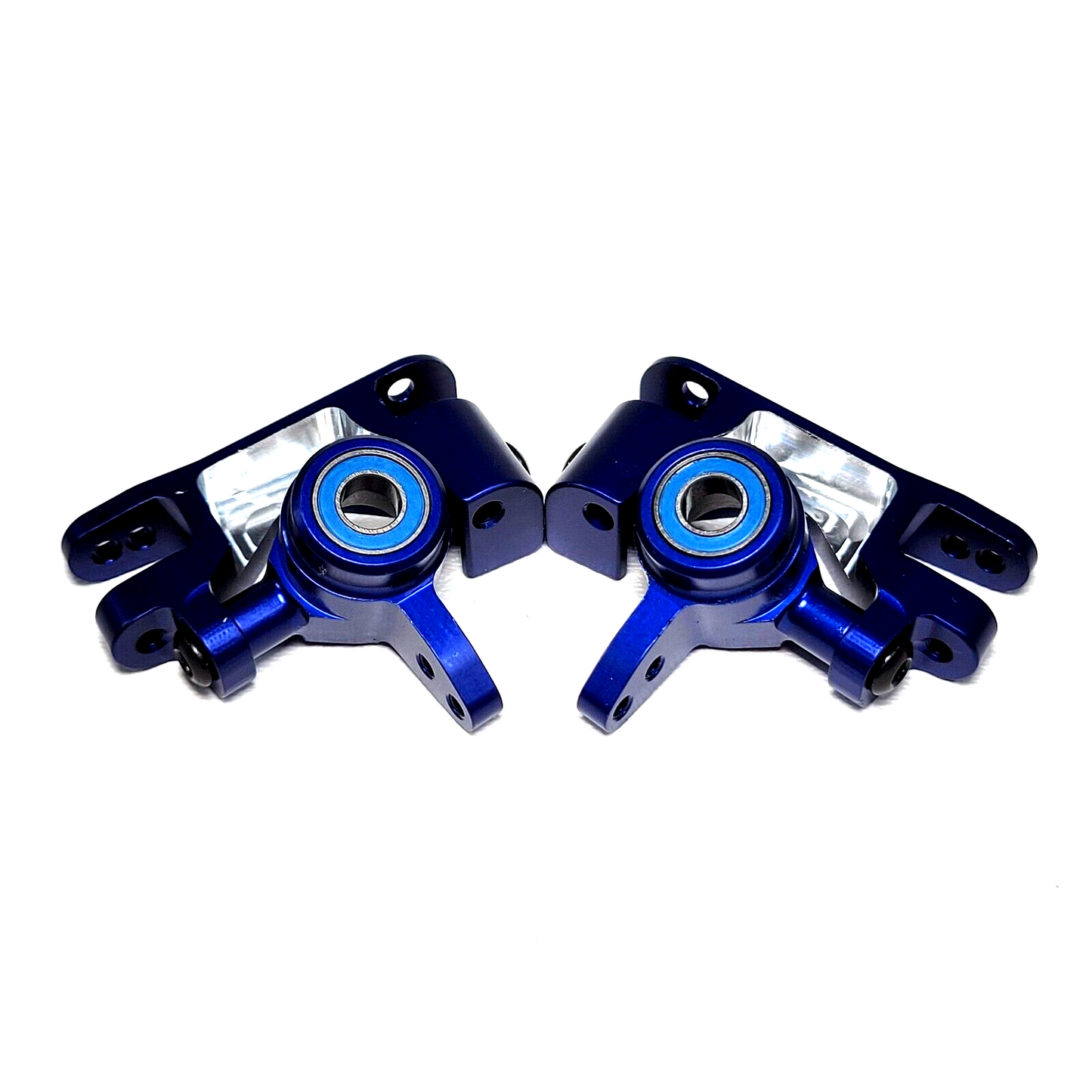 Fits Traxxas XO-1 Knuckles Blue Aluminum Front Steering & Rear Hub Carriers