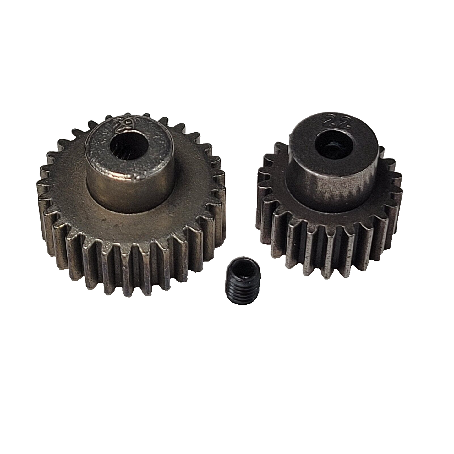 Fits Traxxas 1/10 Drag Slash 29T & 22T Tooth 48 Pitch Pinion Gear Set Screw