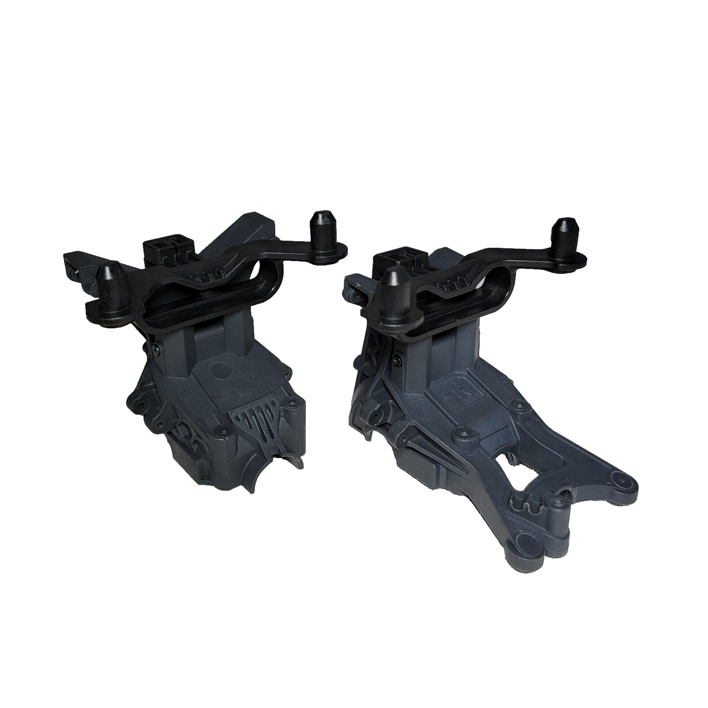 Arrma Big Rock V4 223s BLX GearBox Cover Bulkhead CLIPLESS Body Mounts / Towers