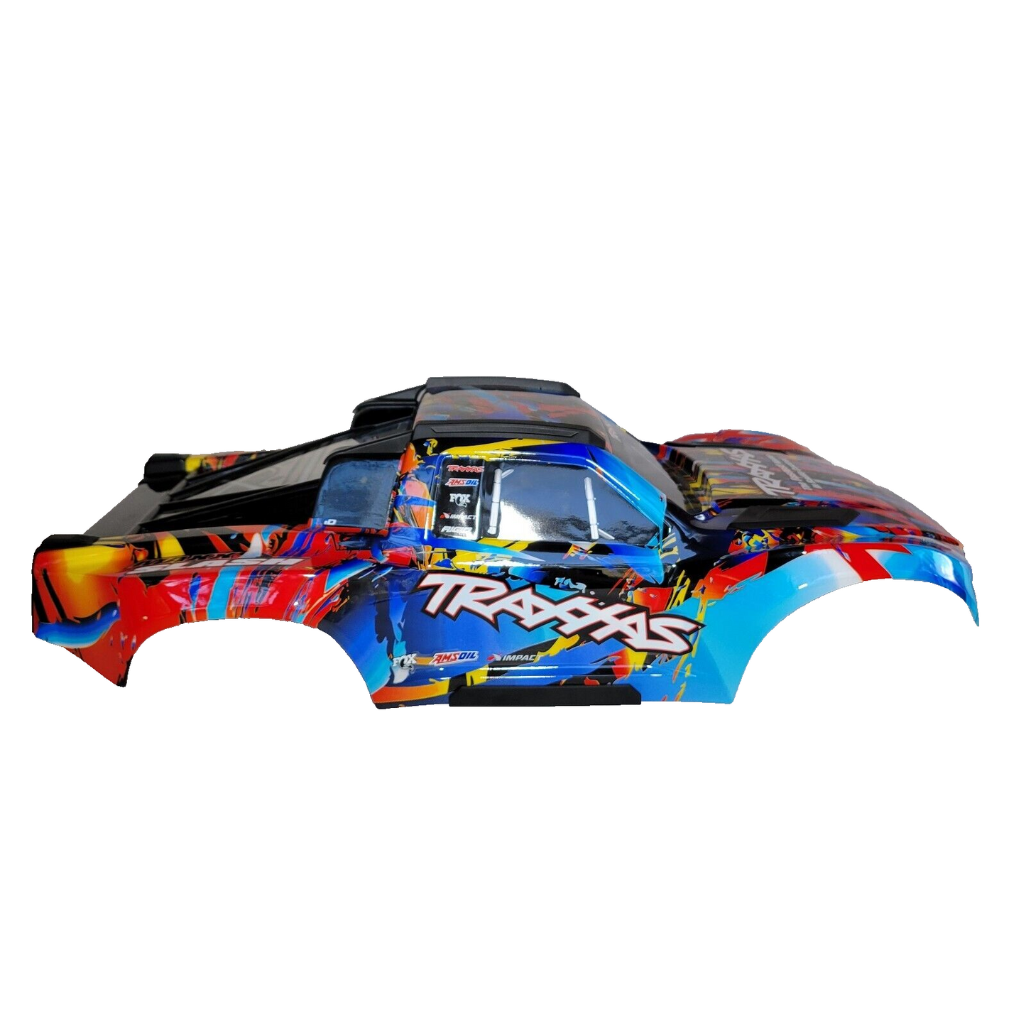 Fits Traxxas Maxx Slash Body Rock and Roll Clipless Factory Painted Decals 10211