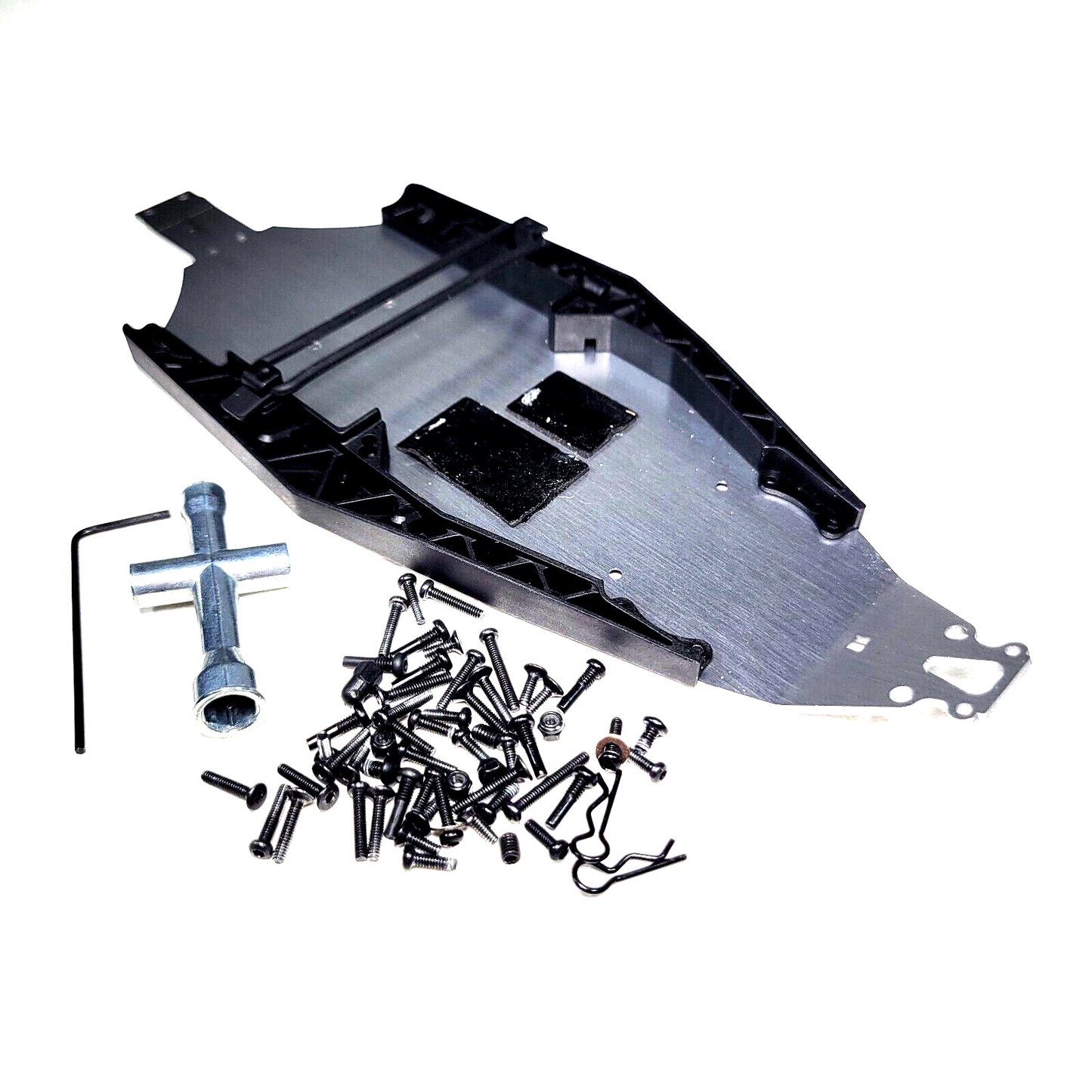 Losi Mini B Chassis Frame & Mud Guards + Hex Scew Set Hardware Lot LOS211020