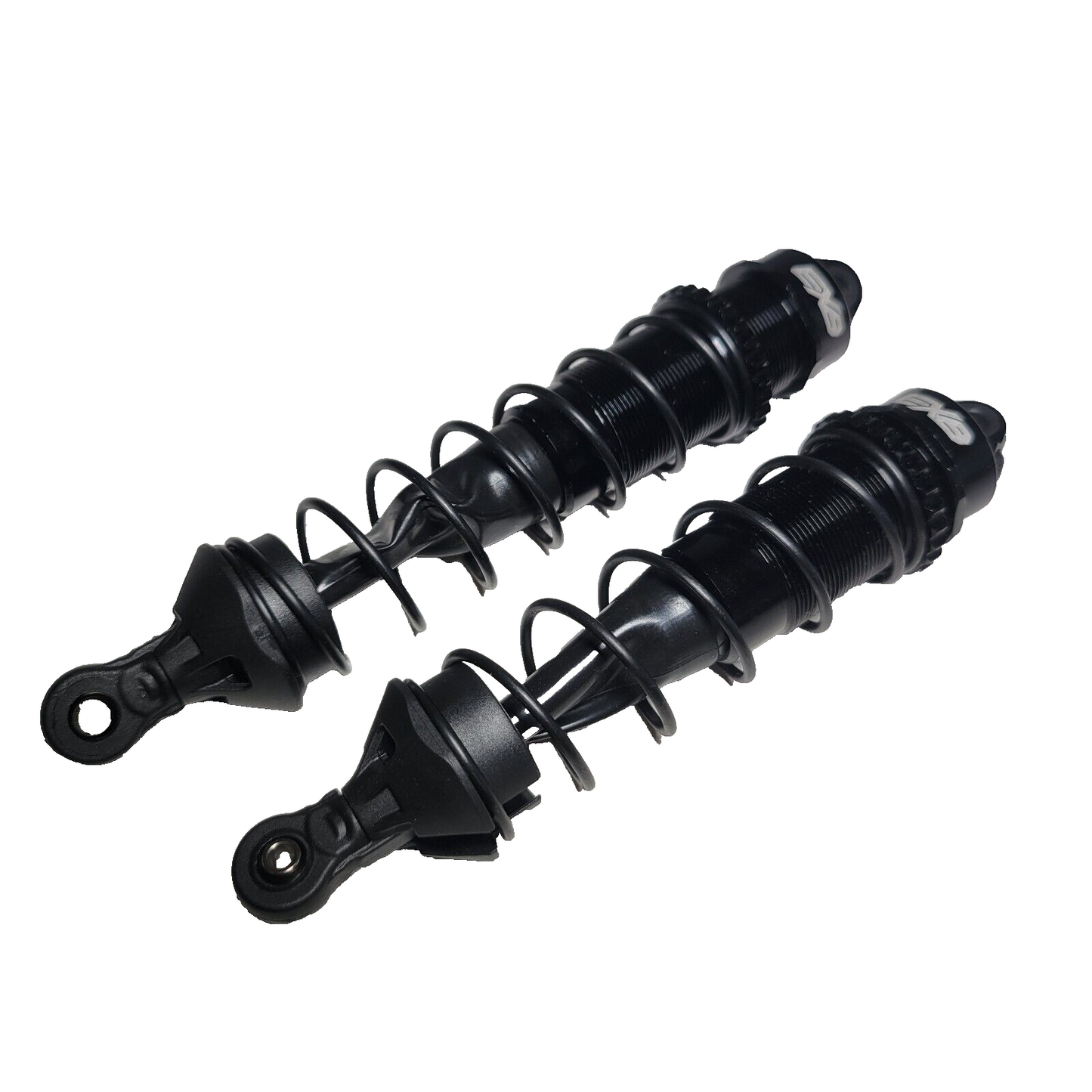Arrma Kraton 6s V6 EXB Black Aluminum Shocks Front & Rear Springs Notorious /BLX