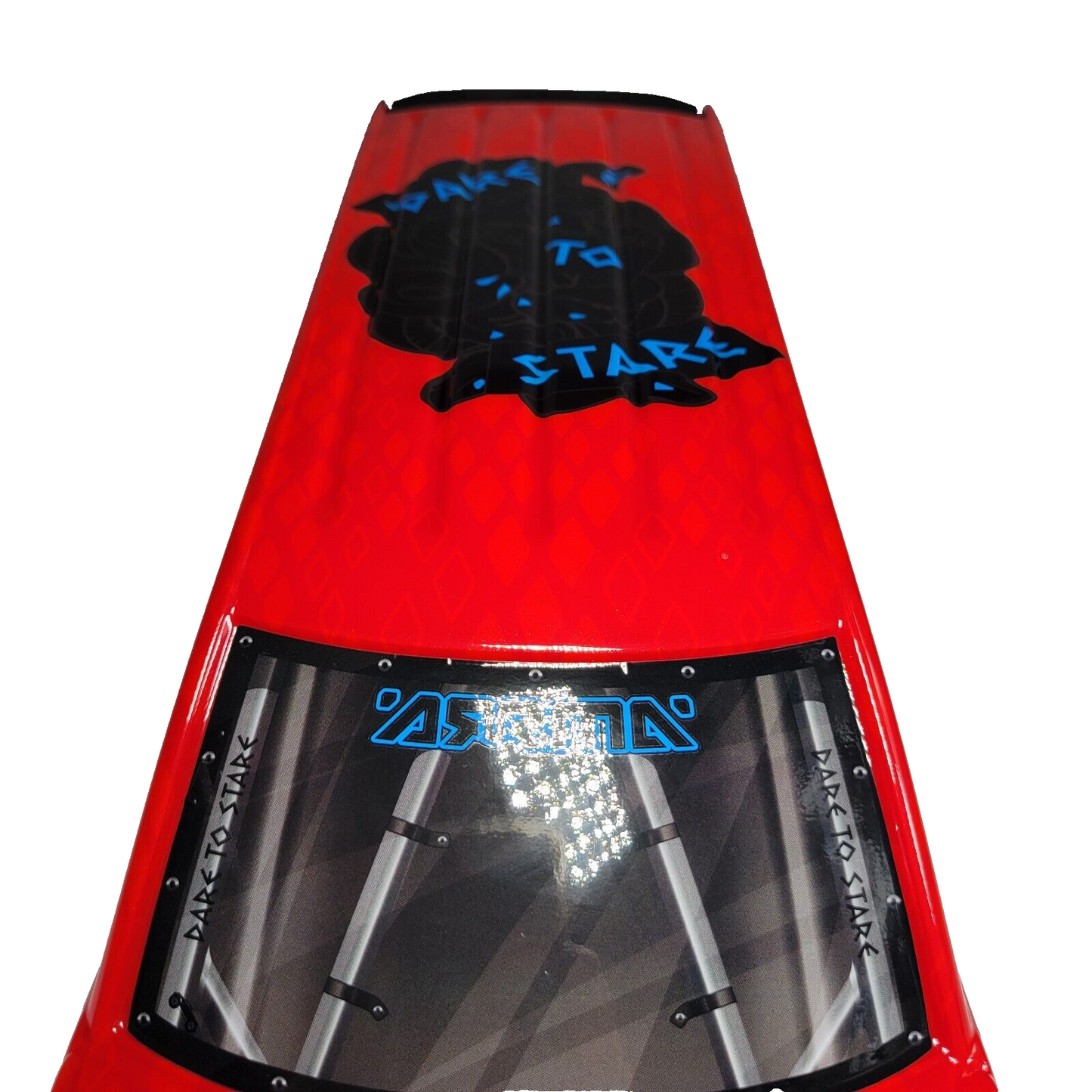 Arrma Gorgon Red Blue Black Body Shell Lid Factory Painted Decaled ARA402351