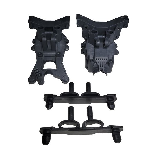 Arrma Senton 4x4 BLX V4 Shock Towers CLIPLESS Body Posts & Upper Bulkheads 223S