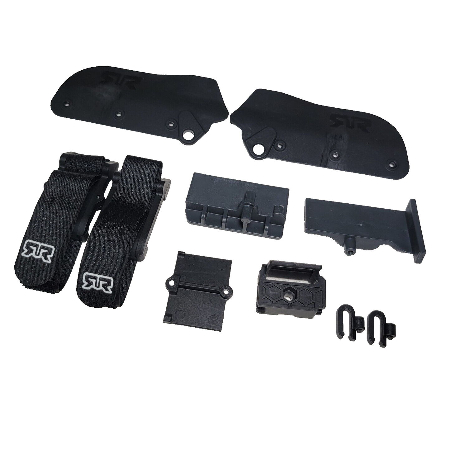 Arrma Kraton 4S V2 BLX Chassis Guards Battery Straps Receiver Box Esc Mount