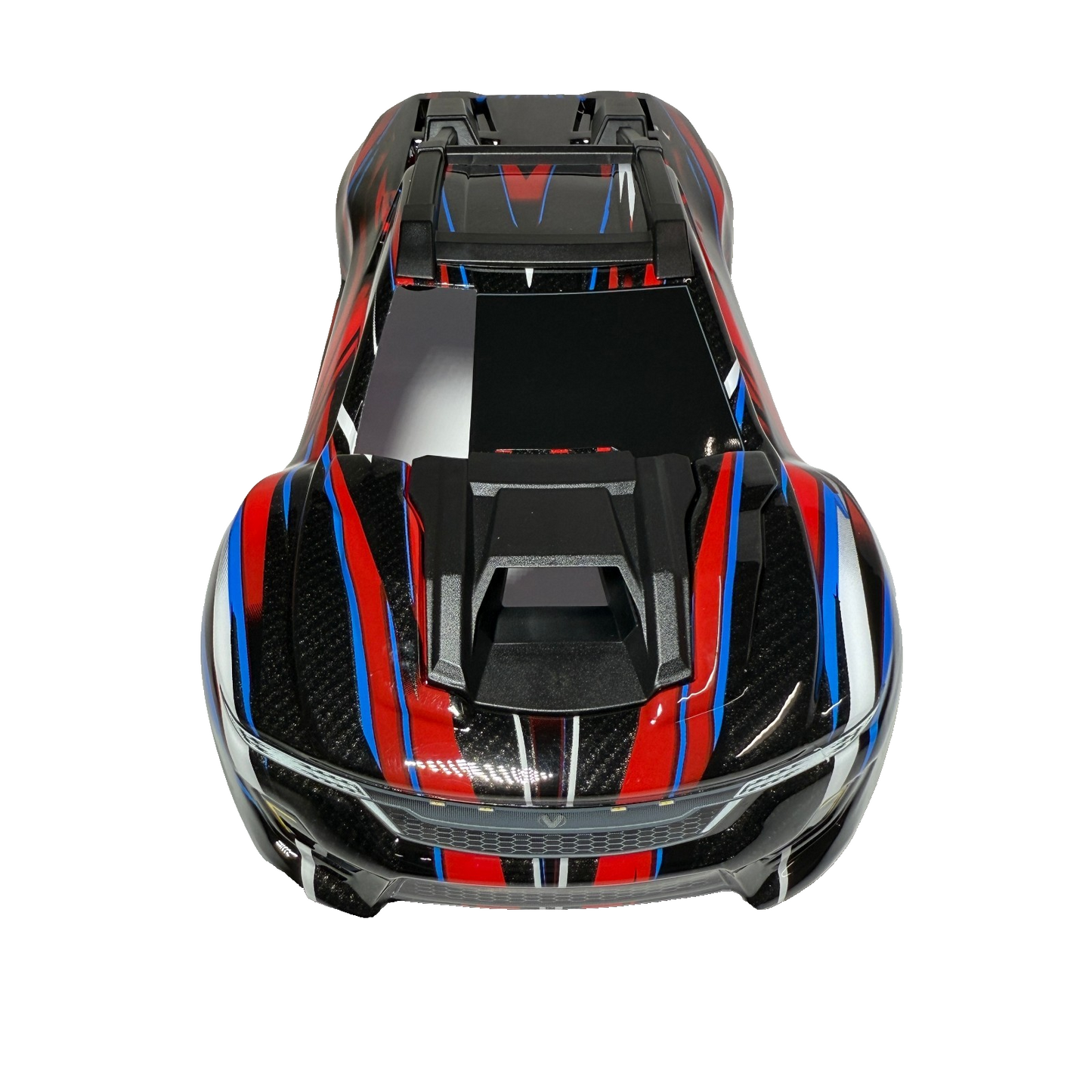 Fits Traxxas Mini XRT Clipless Body Factory Painted Red Black Decals