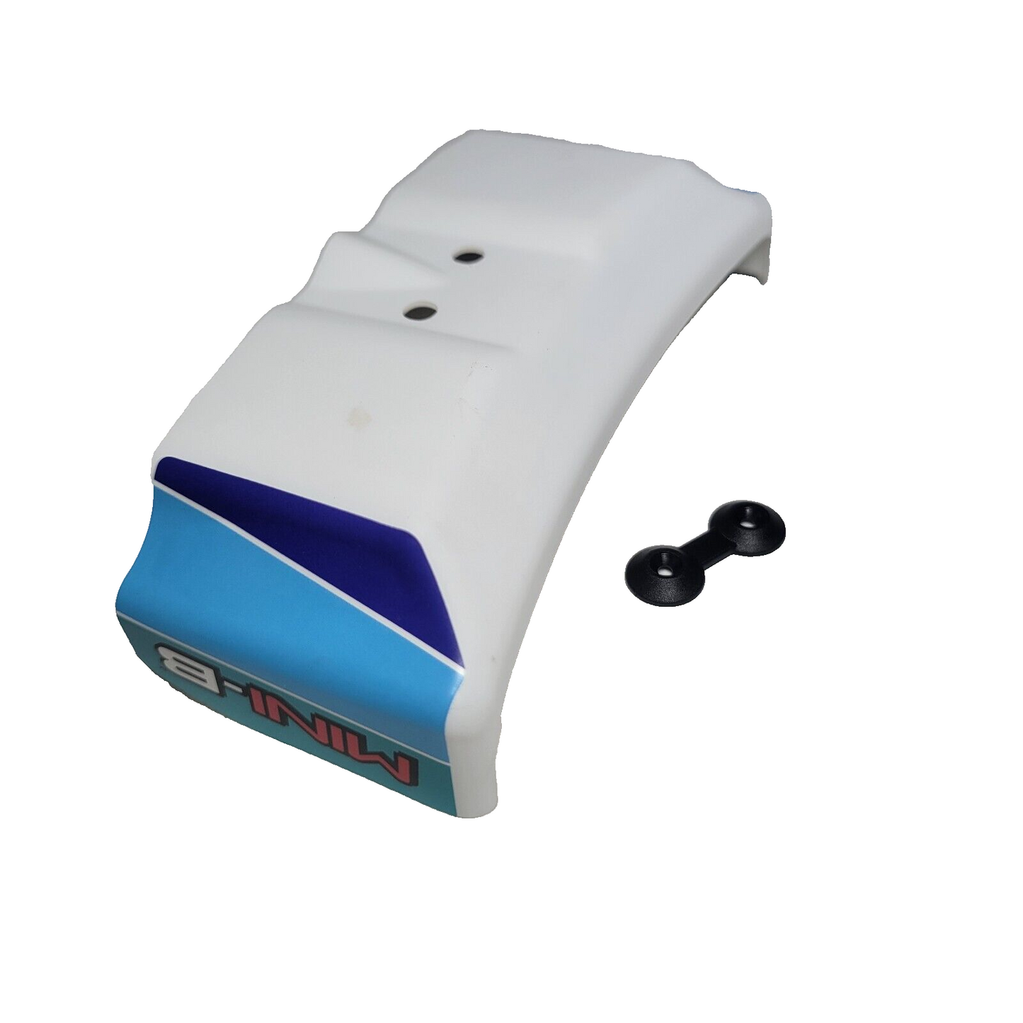 Losi Mini Body & Wing / Spoiler Factory Painted & Deacled White Blue Green