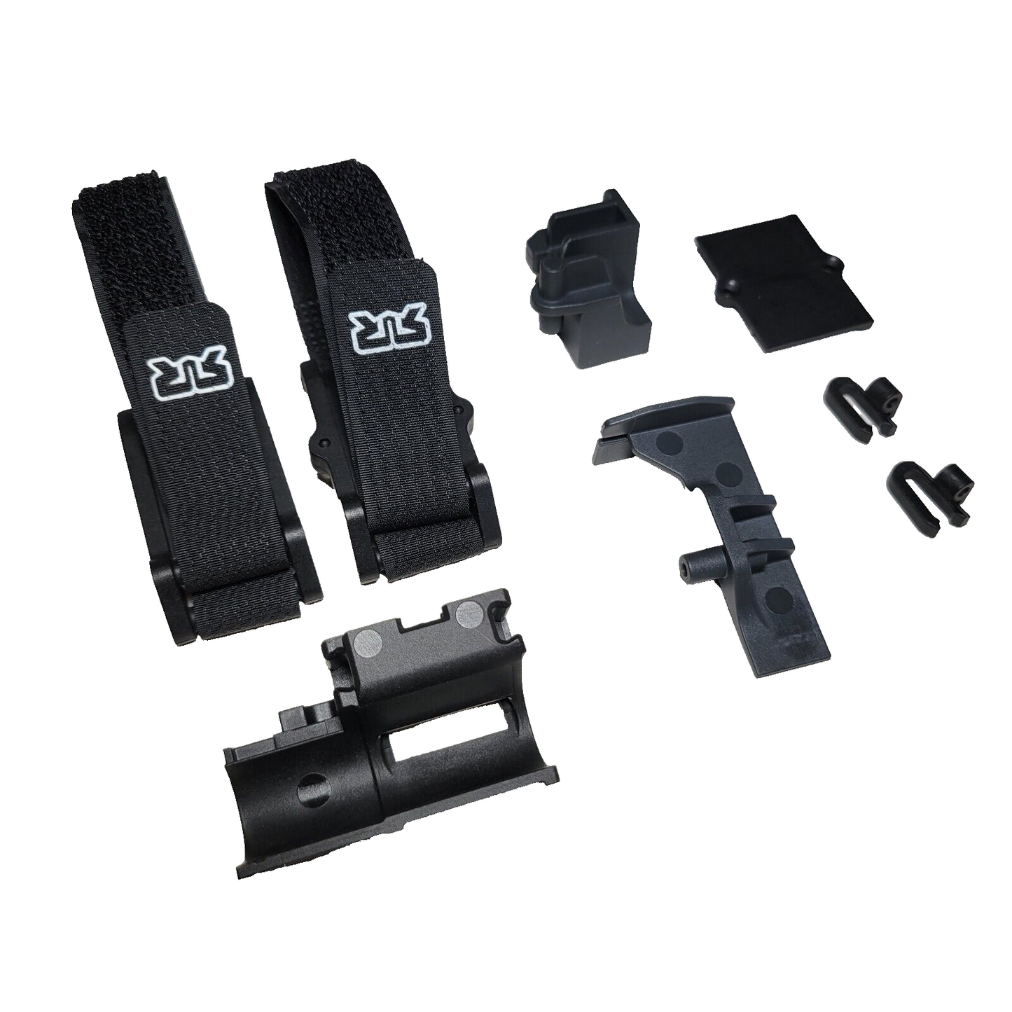 Arrma Big Rock V4 223s Battery Straps Chassis Block Side Guards Receiver Box