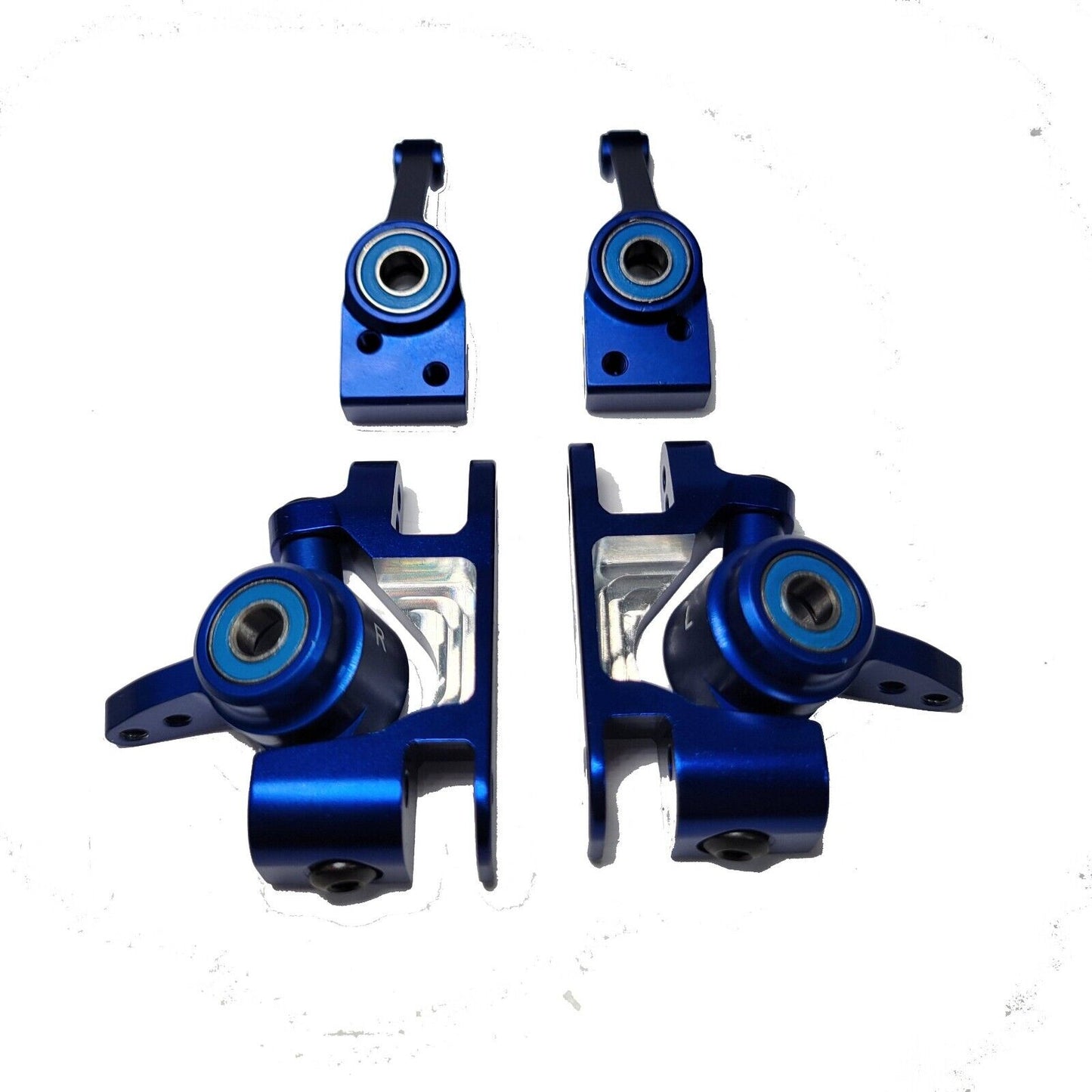 Fits Traxxas Ultimate Slash 4x4 Aluminum Steering Block Hub Knuckle Axle Carrier