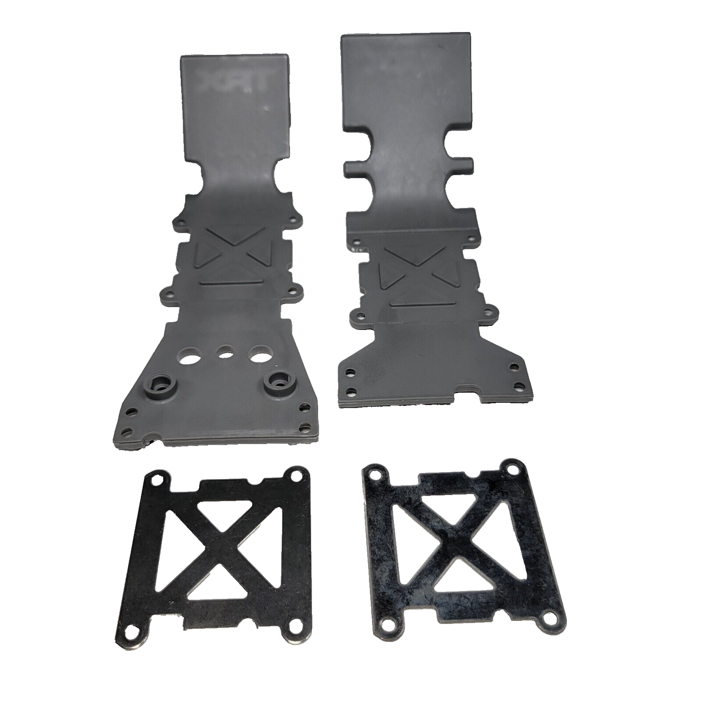 Fits Traxxas T-Maxx 2.5 Front Rear Bulkheads Brace Bulkhead Skid Plates 3906