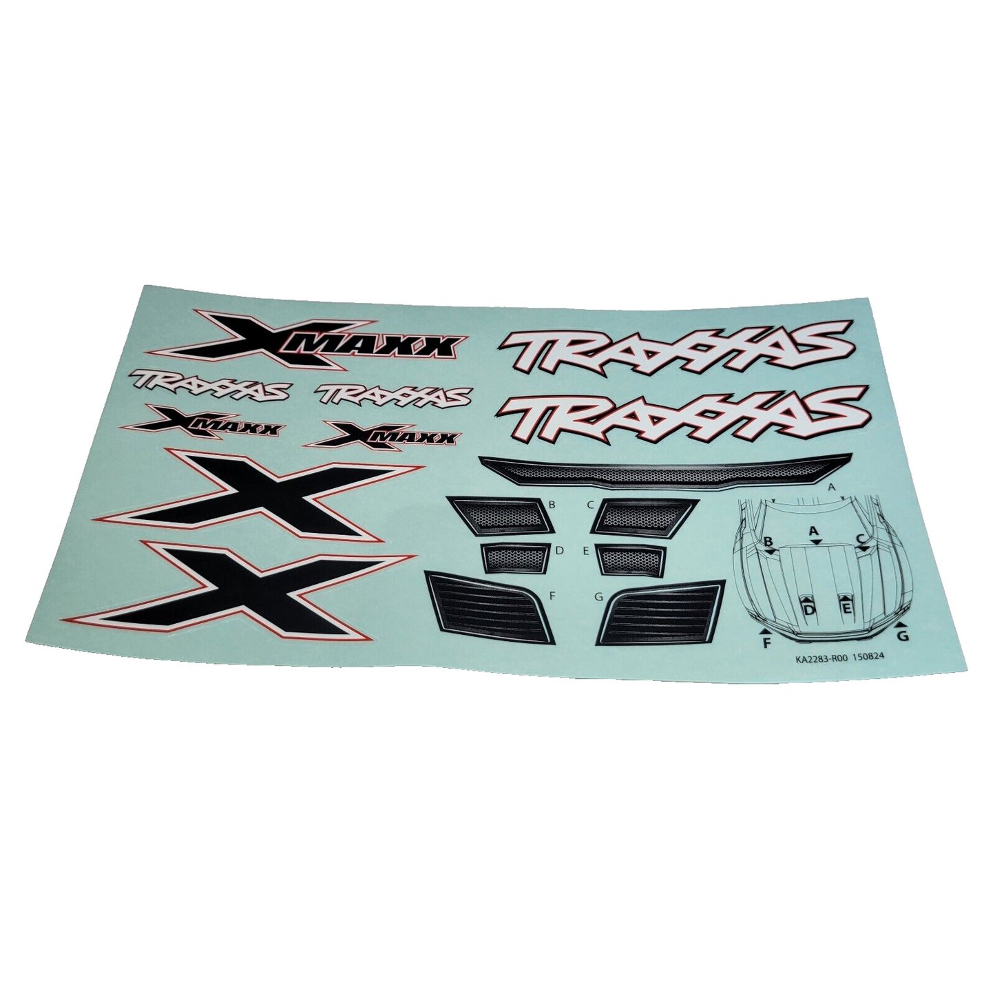Fits Traxxas X Maxx Body Painted Orange Blue Black Internal Support Mount 8s