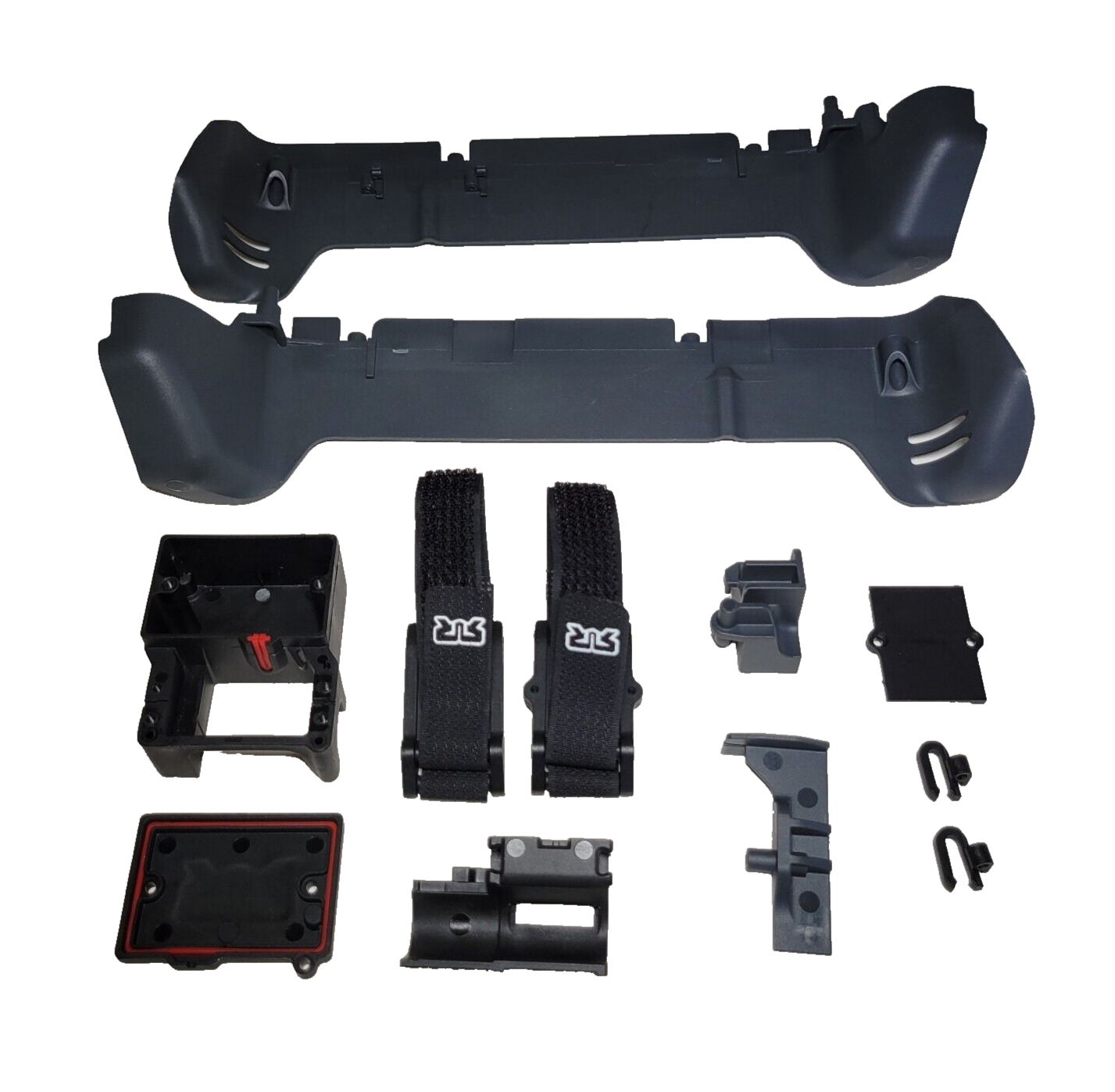Arrma Big Rock V4 223s Battery Straps Chassis Block Side Guards Receiver Box