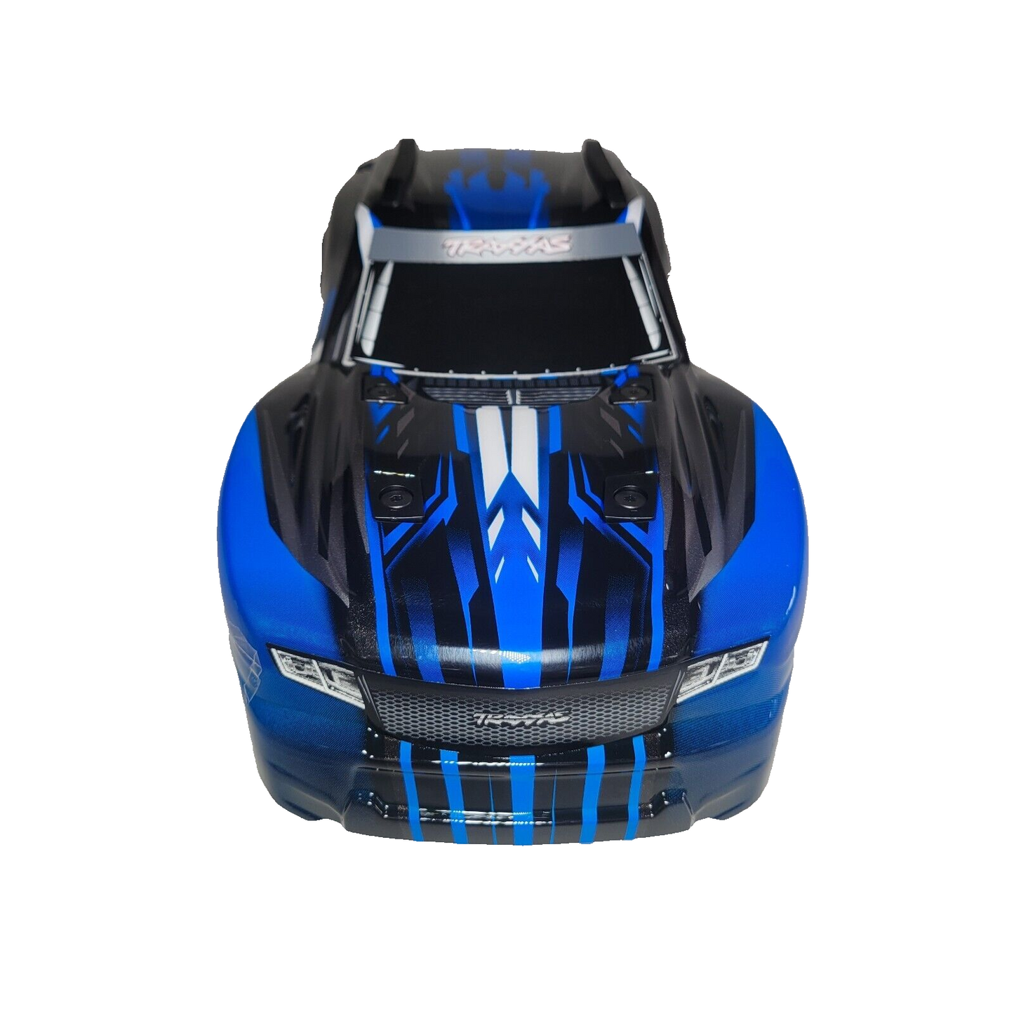 Fits Traxxas Stampede 4X4 BL-2s V2 Blue Black Body Clip-Less Support Mount VXL