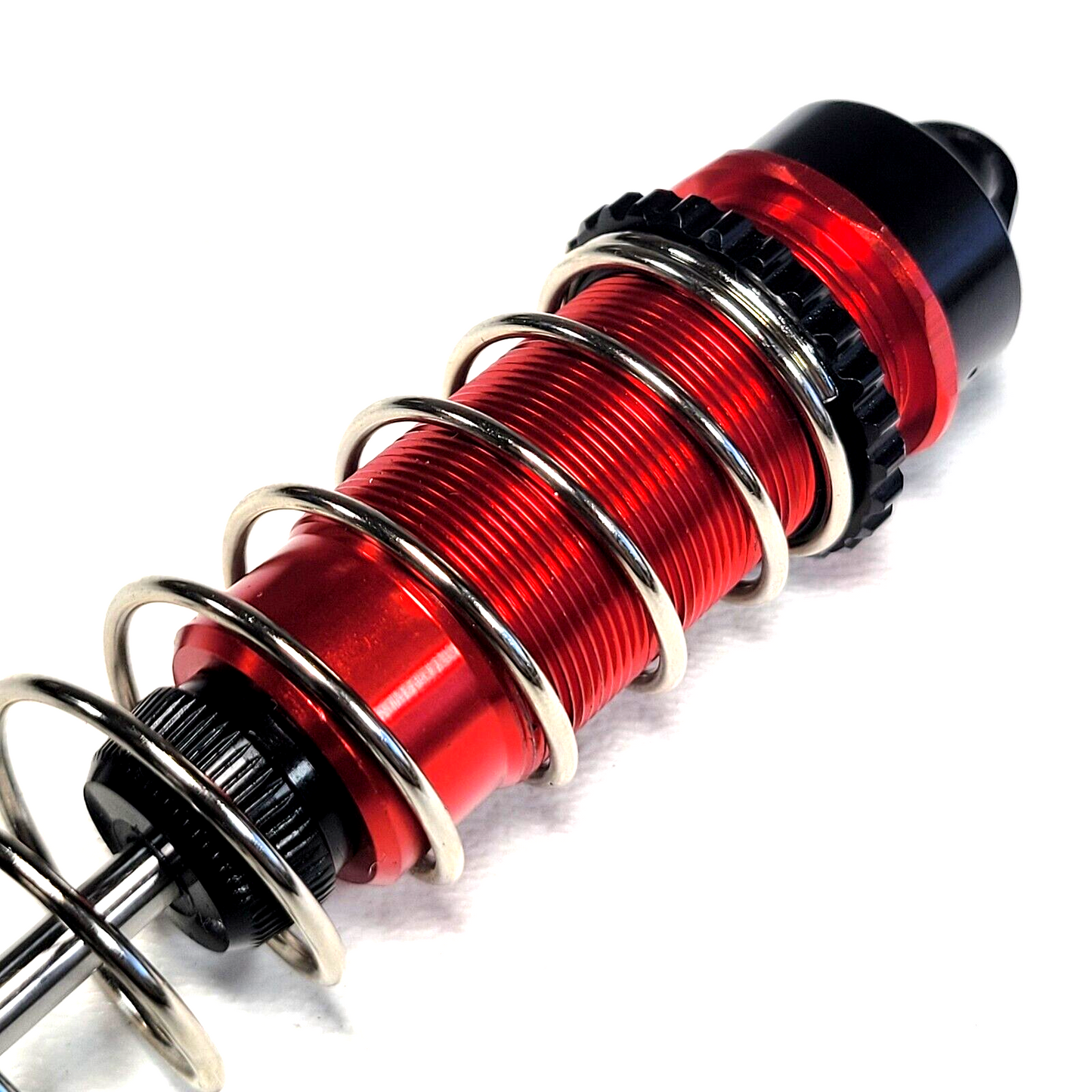 Arrma Mojave 6s BLX Shocks Front & Rear Red Aluminum Spring Desert Truck 1/7
