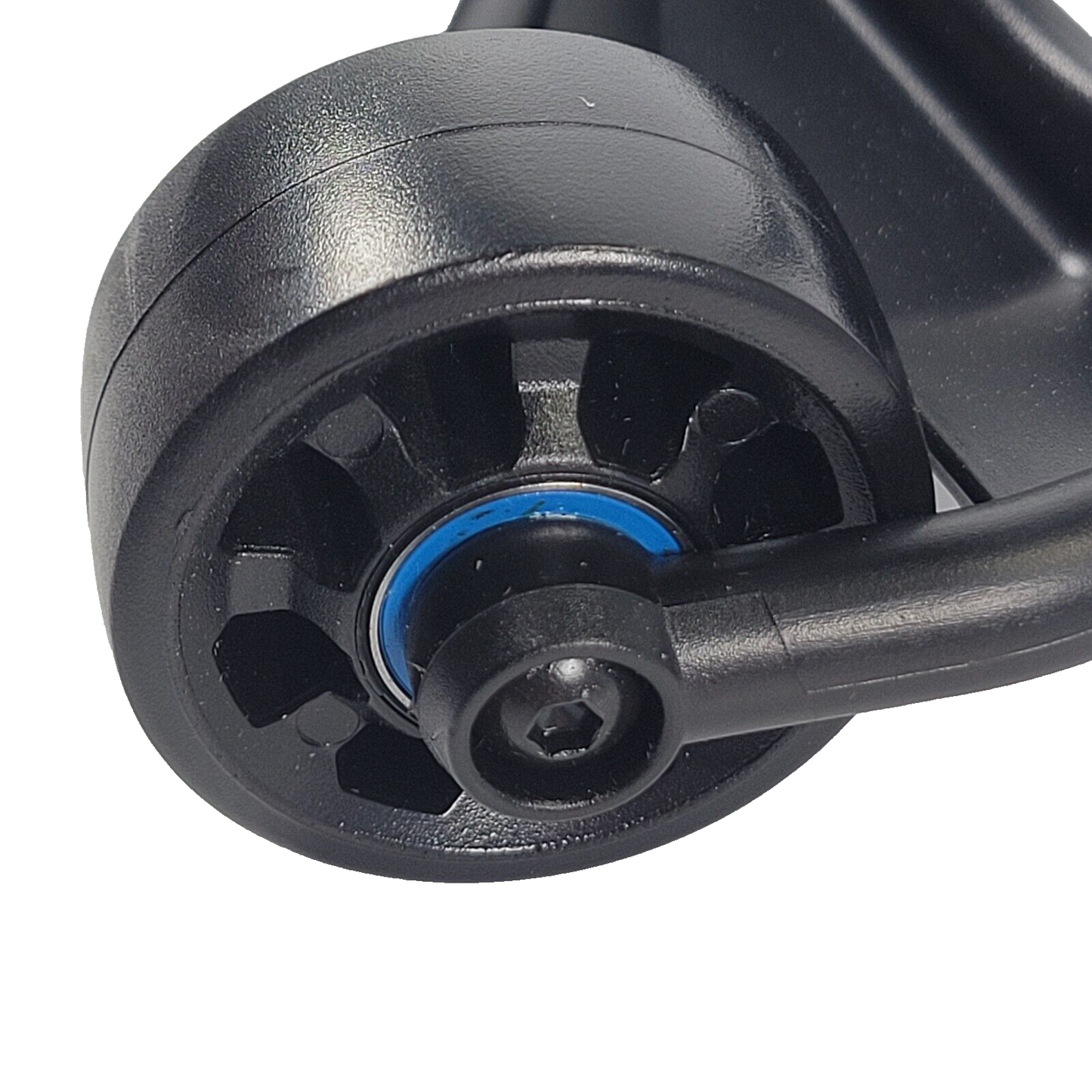 Fits Traxxas X-Maxx Wheelie Bar Black Assembled Wheely With Bearings Wheels 8s