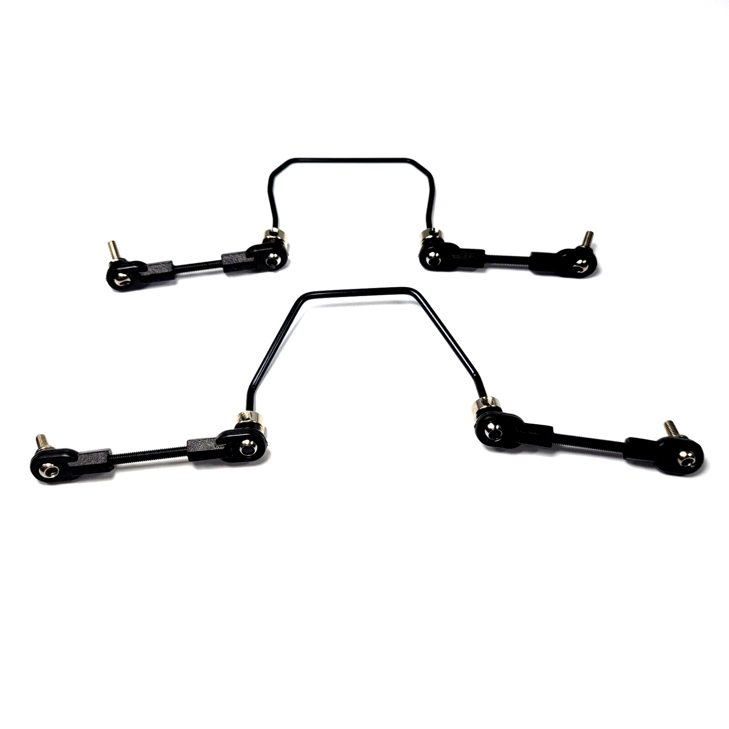 Fits Traxxas Slash Ultimate 4x4 Sway Bars Front & Rear Roll Bar Hoss Rustler 4wd