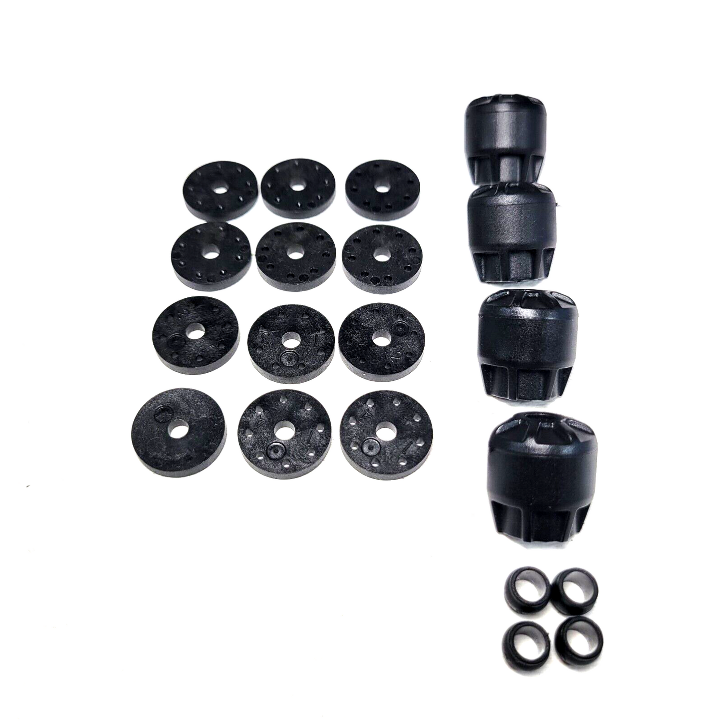 Arrma Mojave 6s BLX Shocks Front & Rear Red Aluminum Spring Desert Truck 1/7