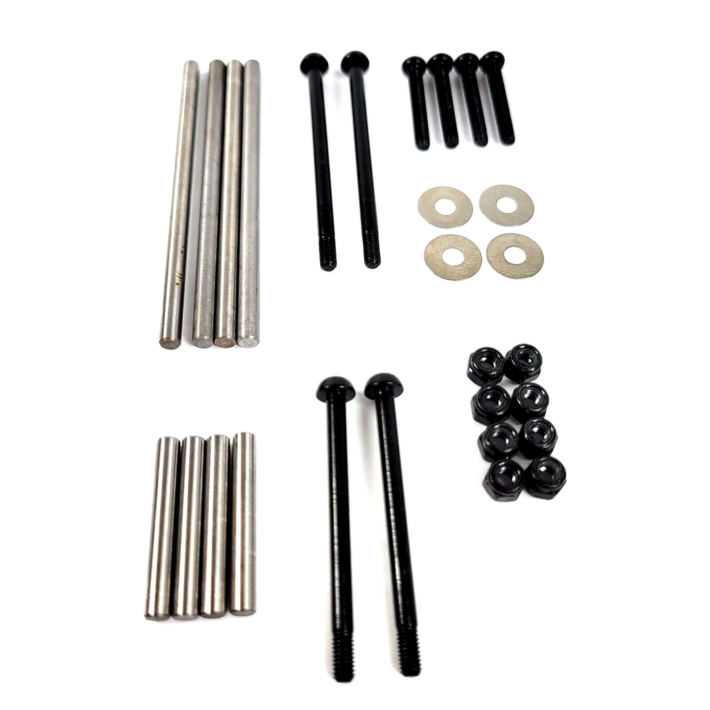 Redcat Kaiju EXT Front Rear Lower A-Arm Hinge Pins Mounts Washers & Covers 1/8