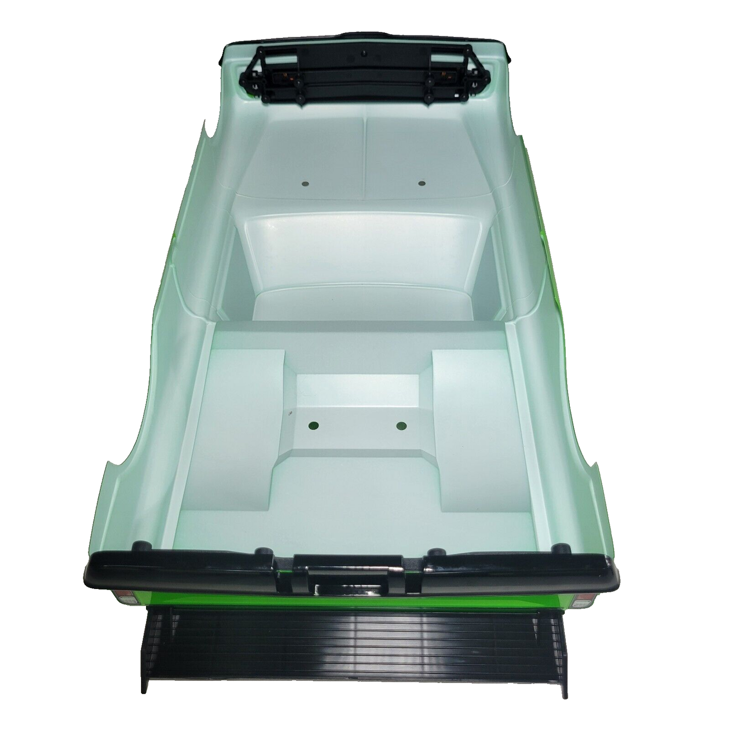 Fits Traxxas Drag Slash Green C10 Chevrolet Painted Body w/ Wing Grill Bumpers