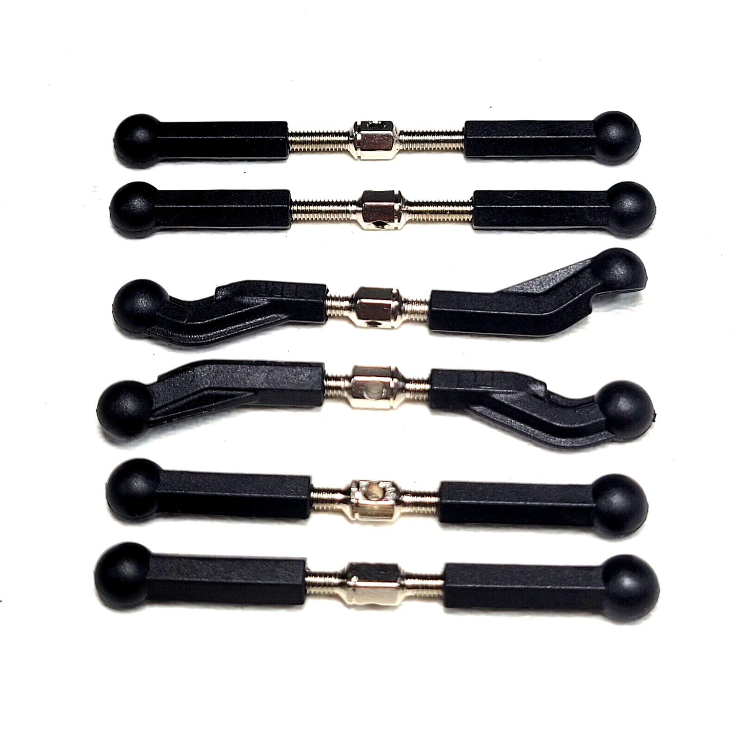 Losi Mini B Pro Adjustable Turnbuckles Rod Ends Linkage Front Rear Mini T 2.0