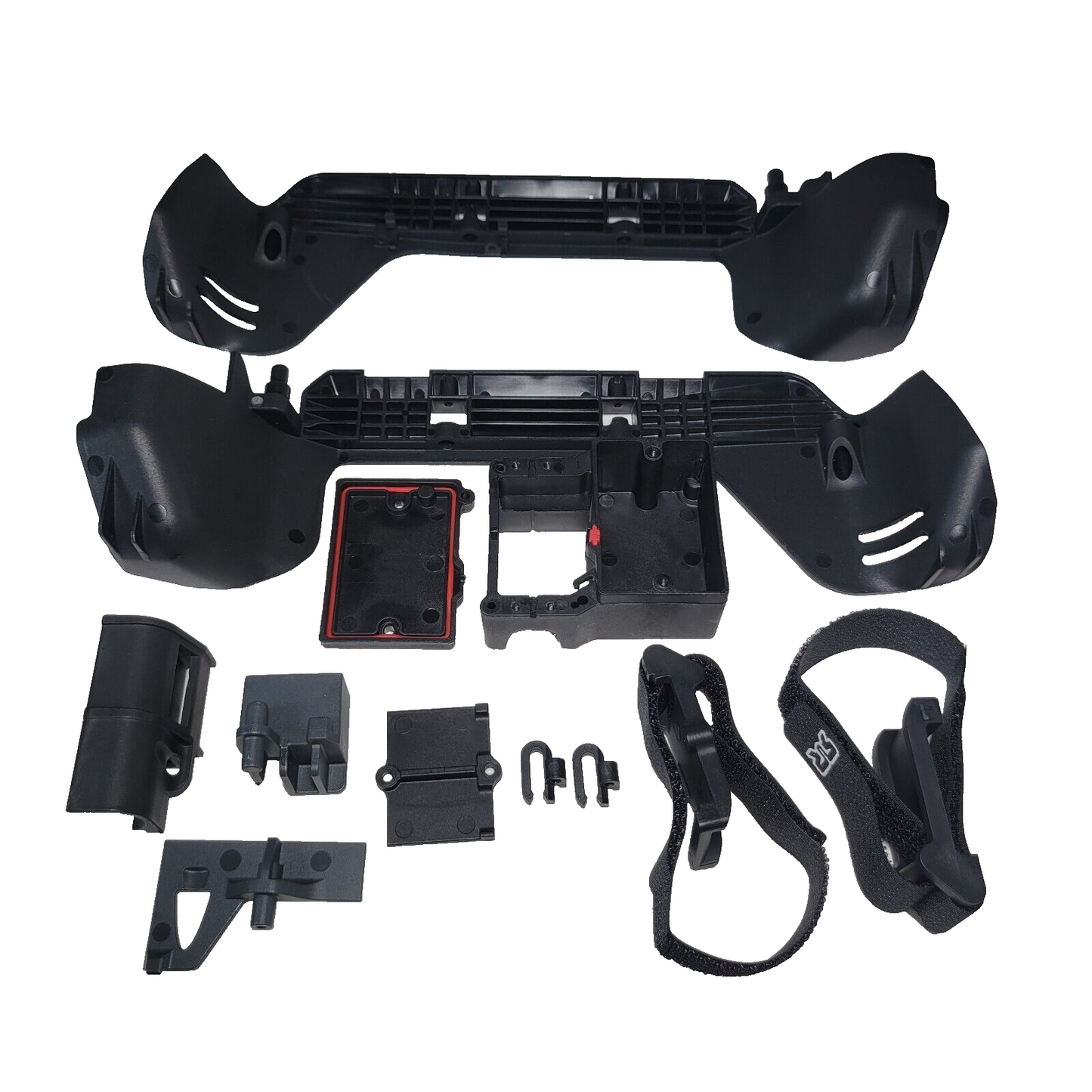 Arrma Vorteks 223s 4x4 BLX V4 Side Guards Battery Straps Receiver Box Blocks
