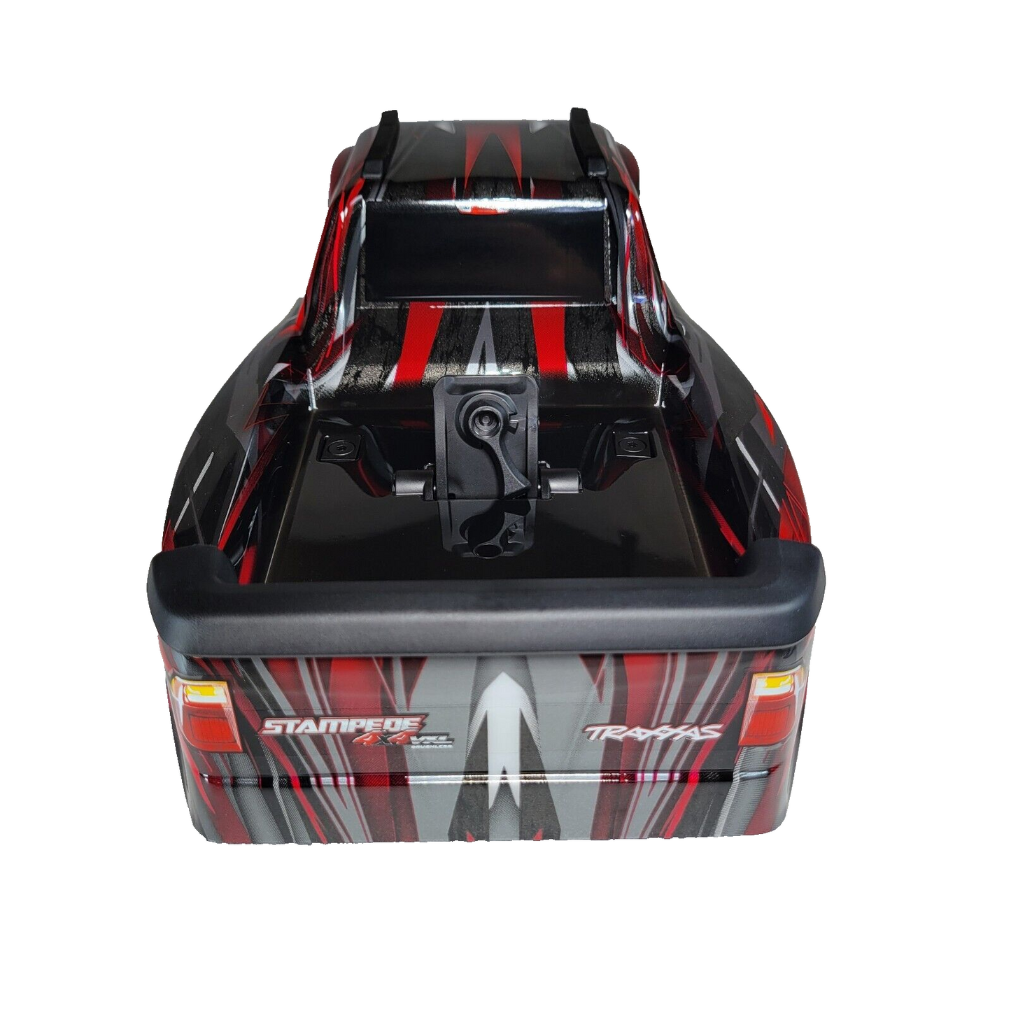 Fits Traxxas Stampede 4X4 VXL V2 Red Black Body Clip-Less Support Mount Fit Hoss