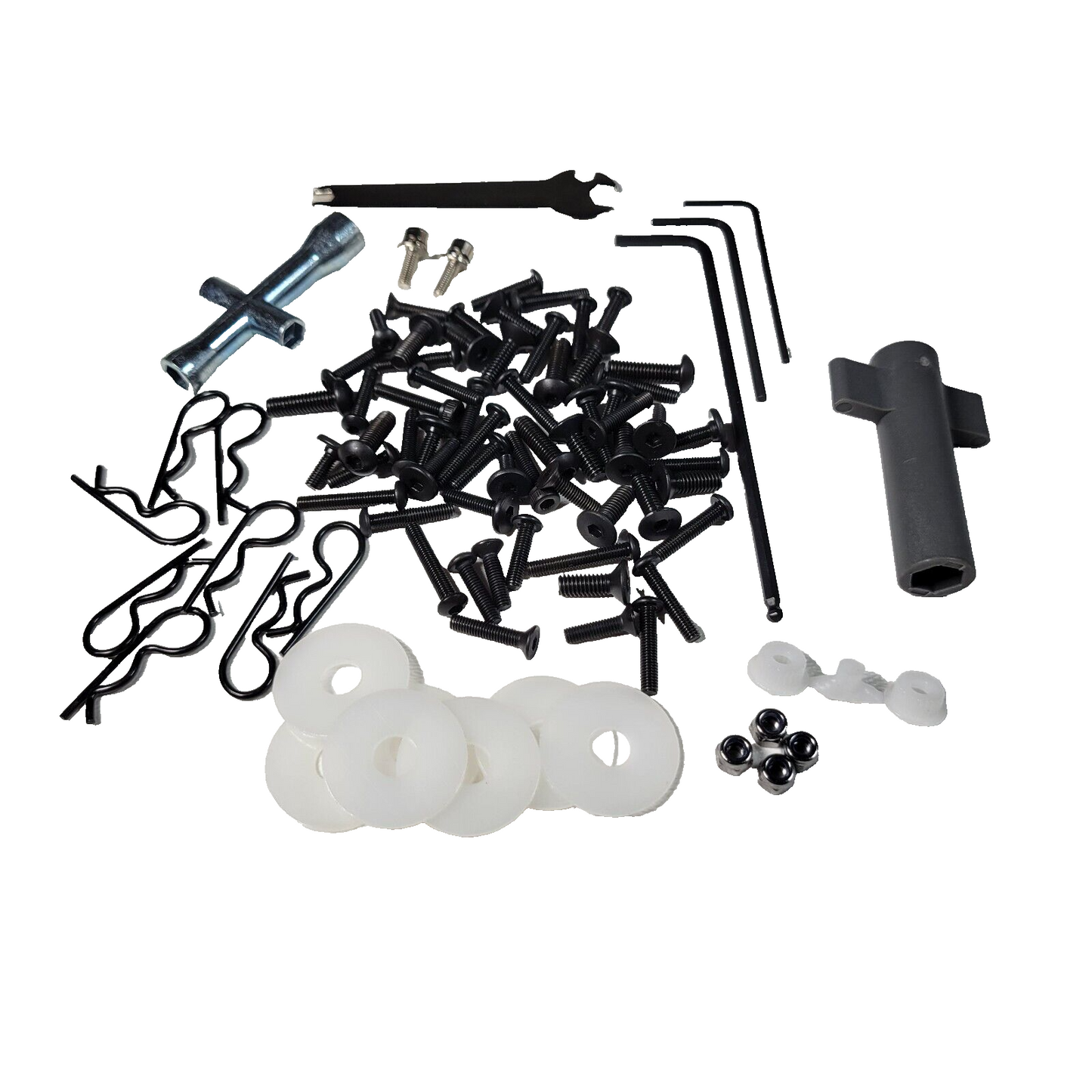 Fits Traxxas Drag Slash Hex Screws & Tool Kit Hardware Set Nuts Body Pins Washer