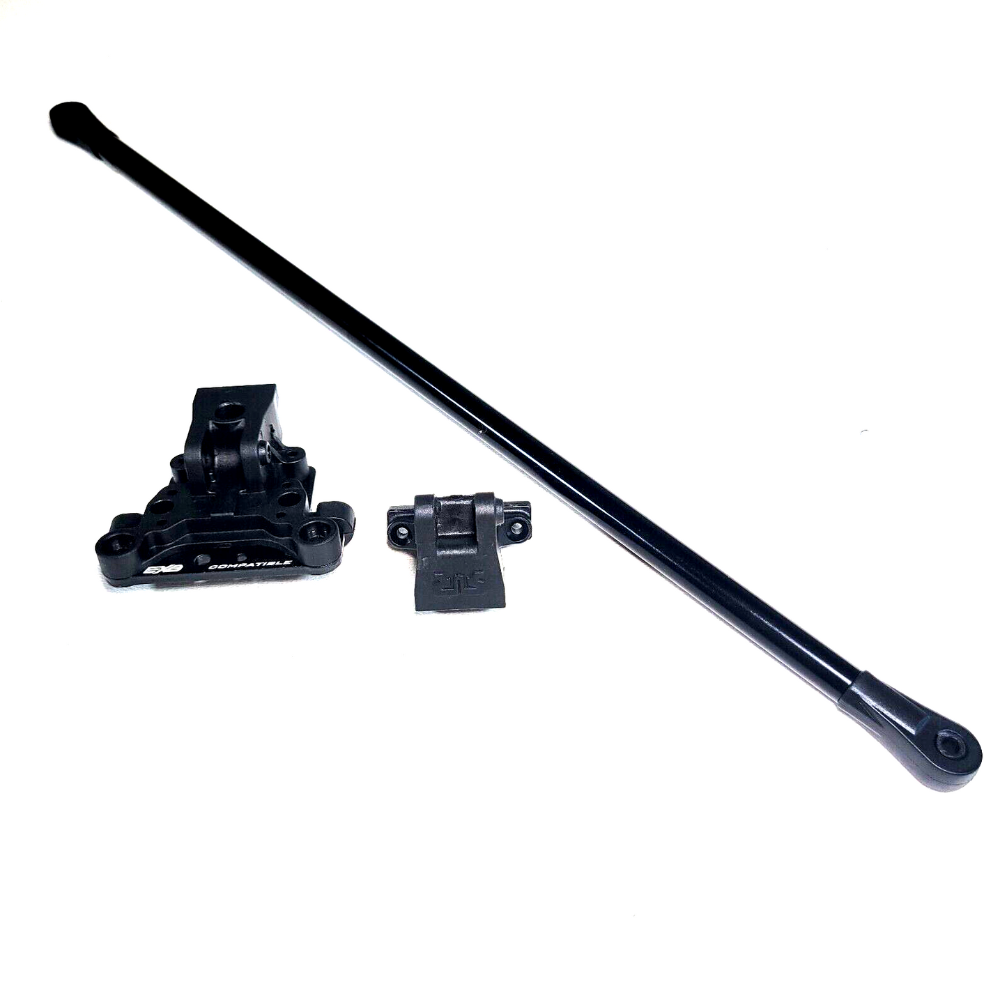 Arrma Big Rock 6s Center Chassis Brace Bar 325mm, Ball Cup & Mounts Front Rear