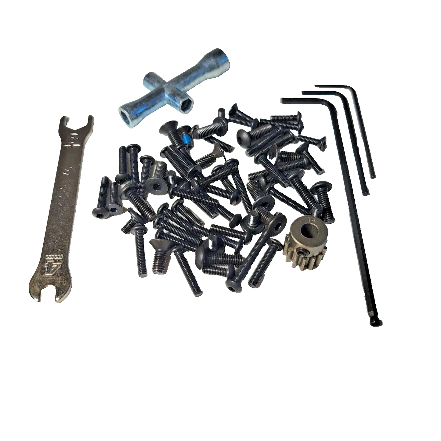 Fits Traxxas Hoss 4X4 VXL Screws & Hardware Tool Kit Hex Fastener Set 14t Pinion