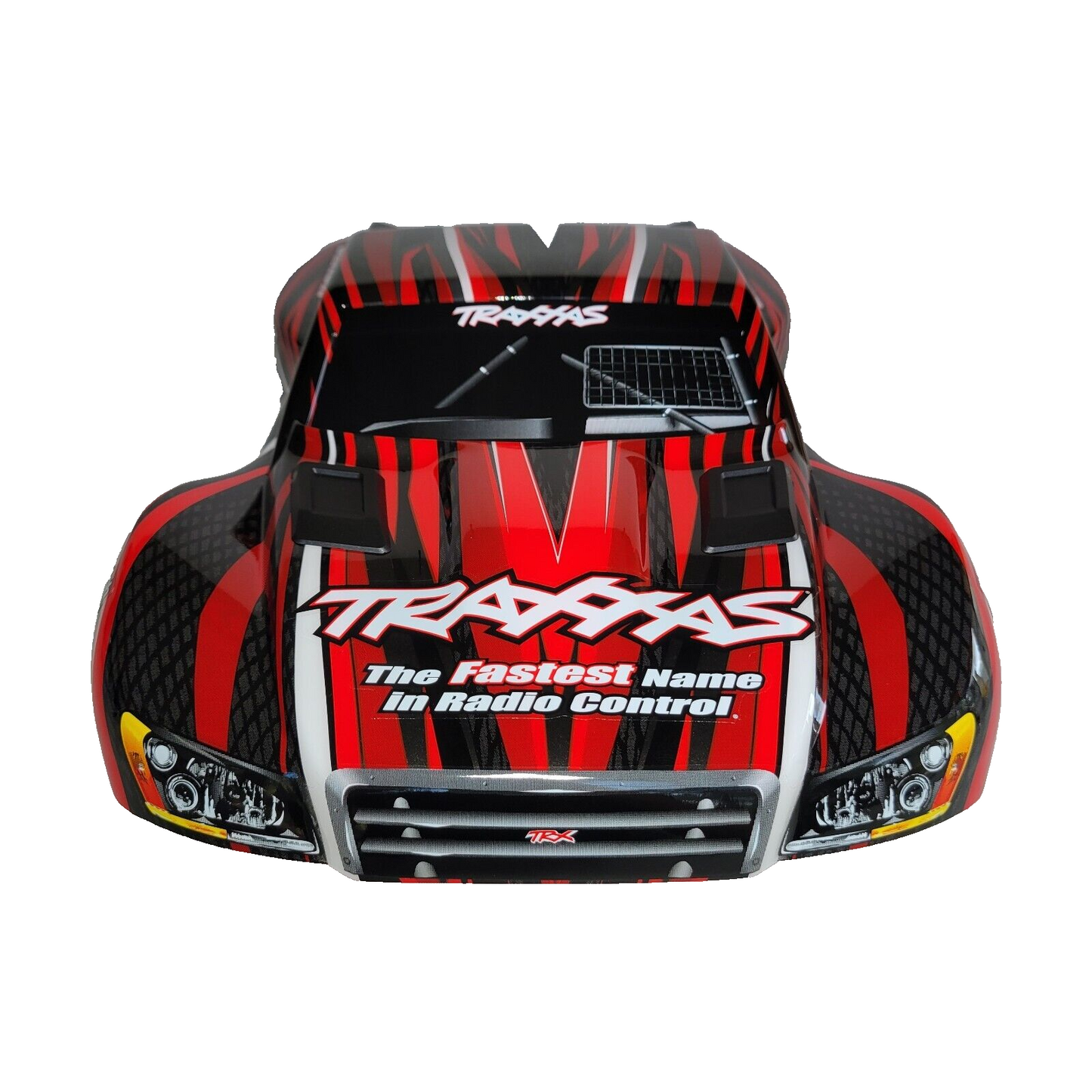 Fits Traxxas 1/10 Slash Red Black Body w/ Clipless Mounts 4wd 2wd 4x4 VXL XL5