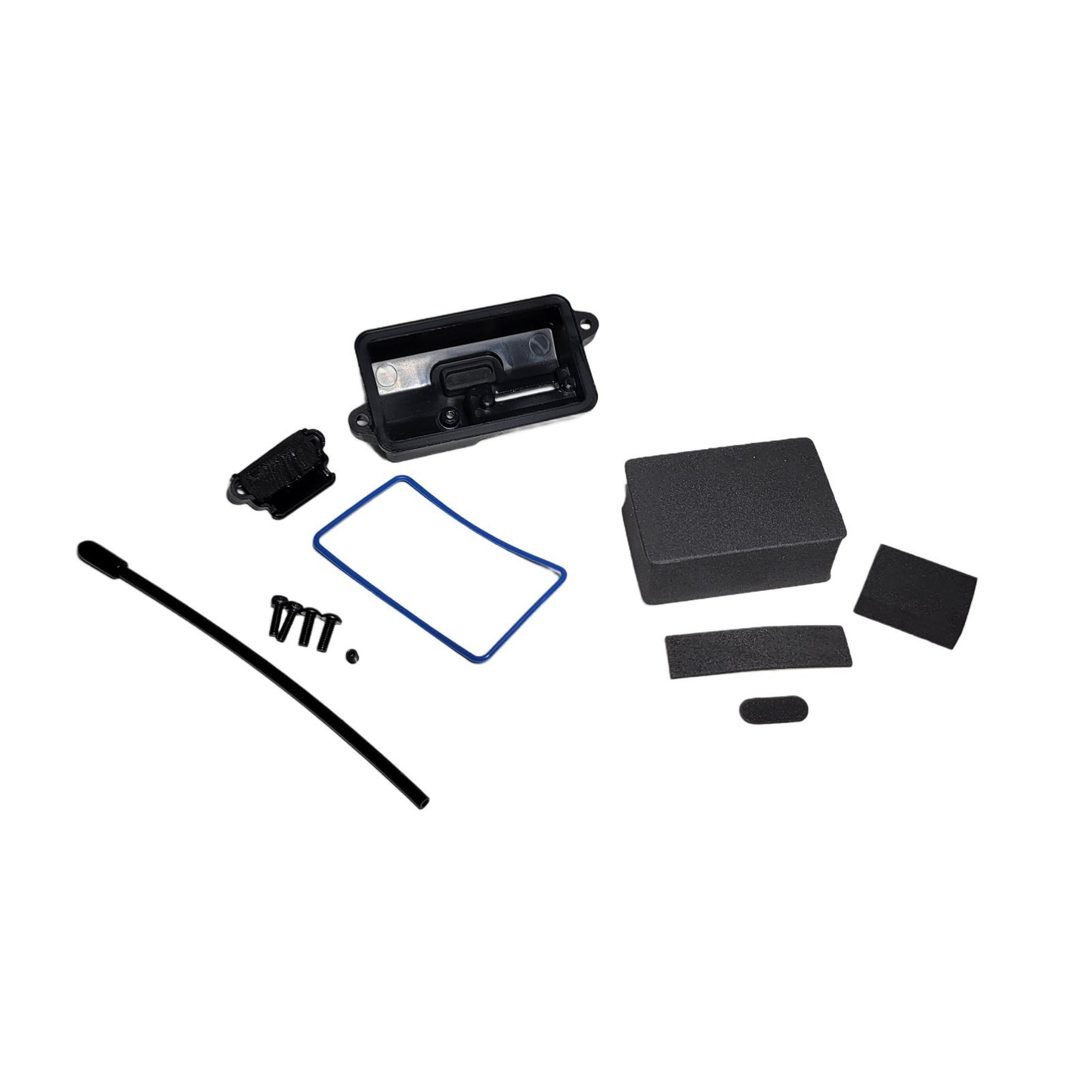 Fits Traxxas Drag Slash 2wd LCG Chassis Frame Battery Latch & Nerf Bars UPDATED