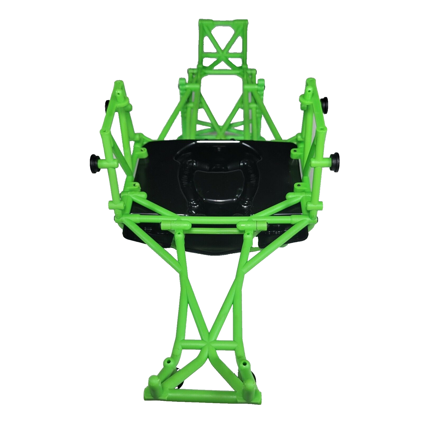 Losi LMT Grave Digger 1/8th Green Roll Cage & Driver Complete Set LOS241027