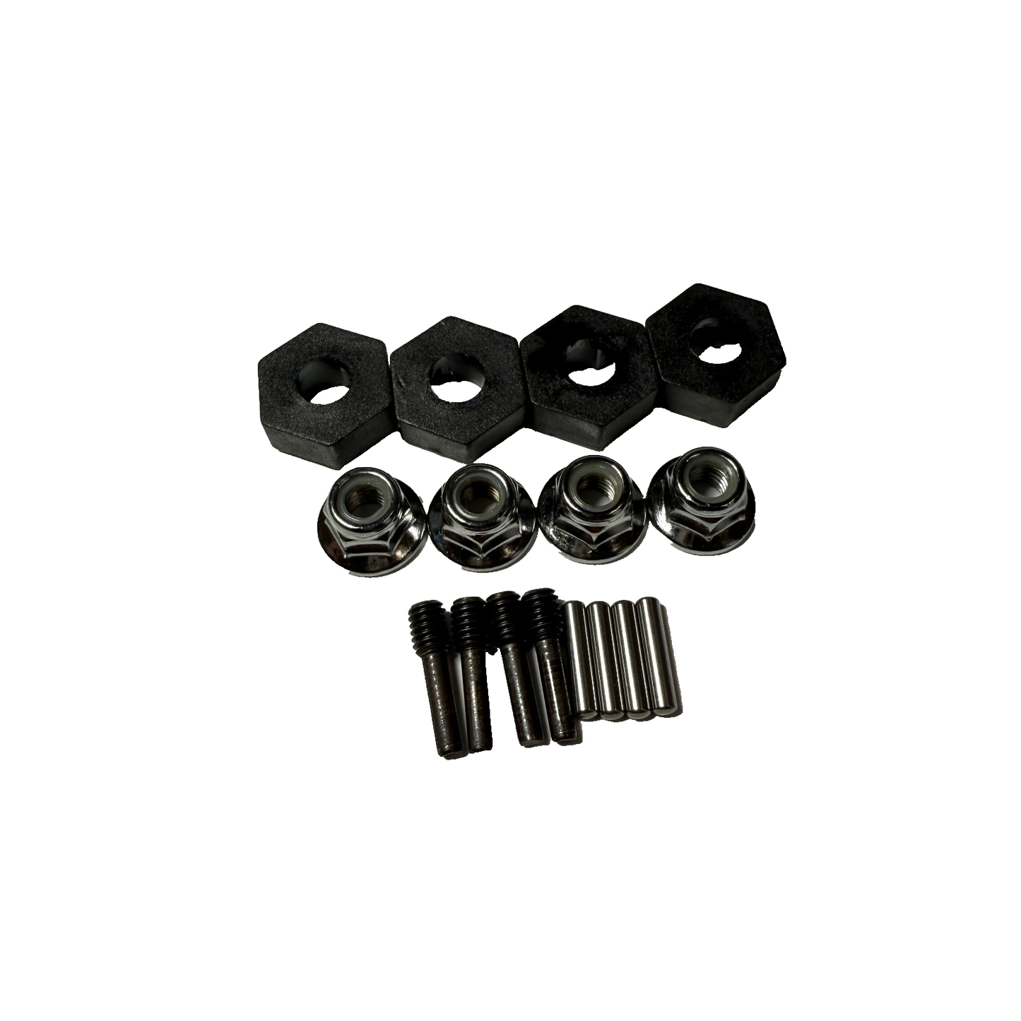 Fits Traxxas T-Maxx 3.3 Front & Rear Drive Shafts Axles & 14mm Hexes / Wheel Nut