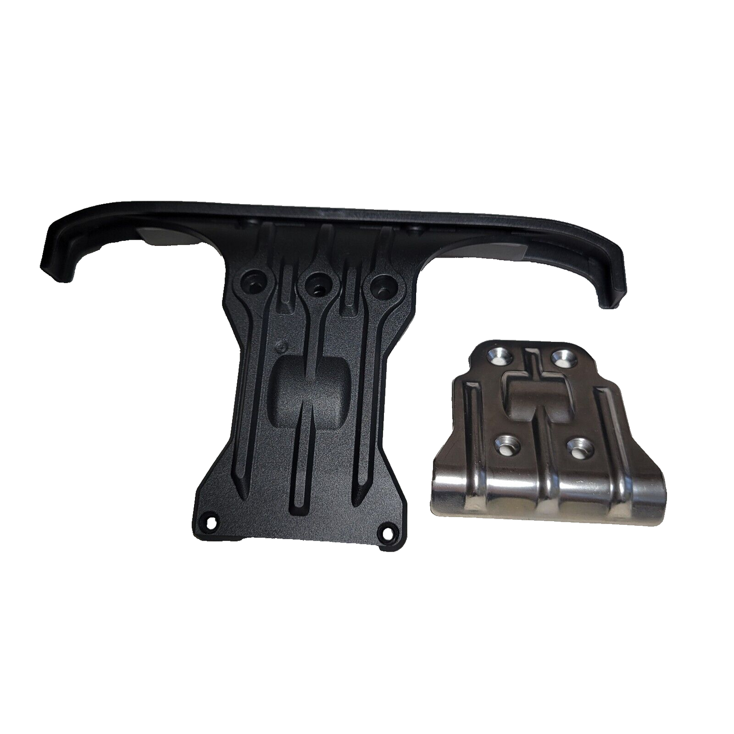 Arrma Notorious 6s V6 BLX Front Bumper & Skid / Metal Rear Skidplate ARA320625
