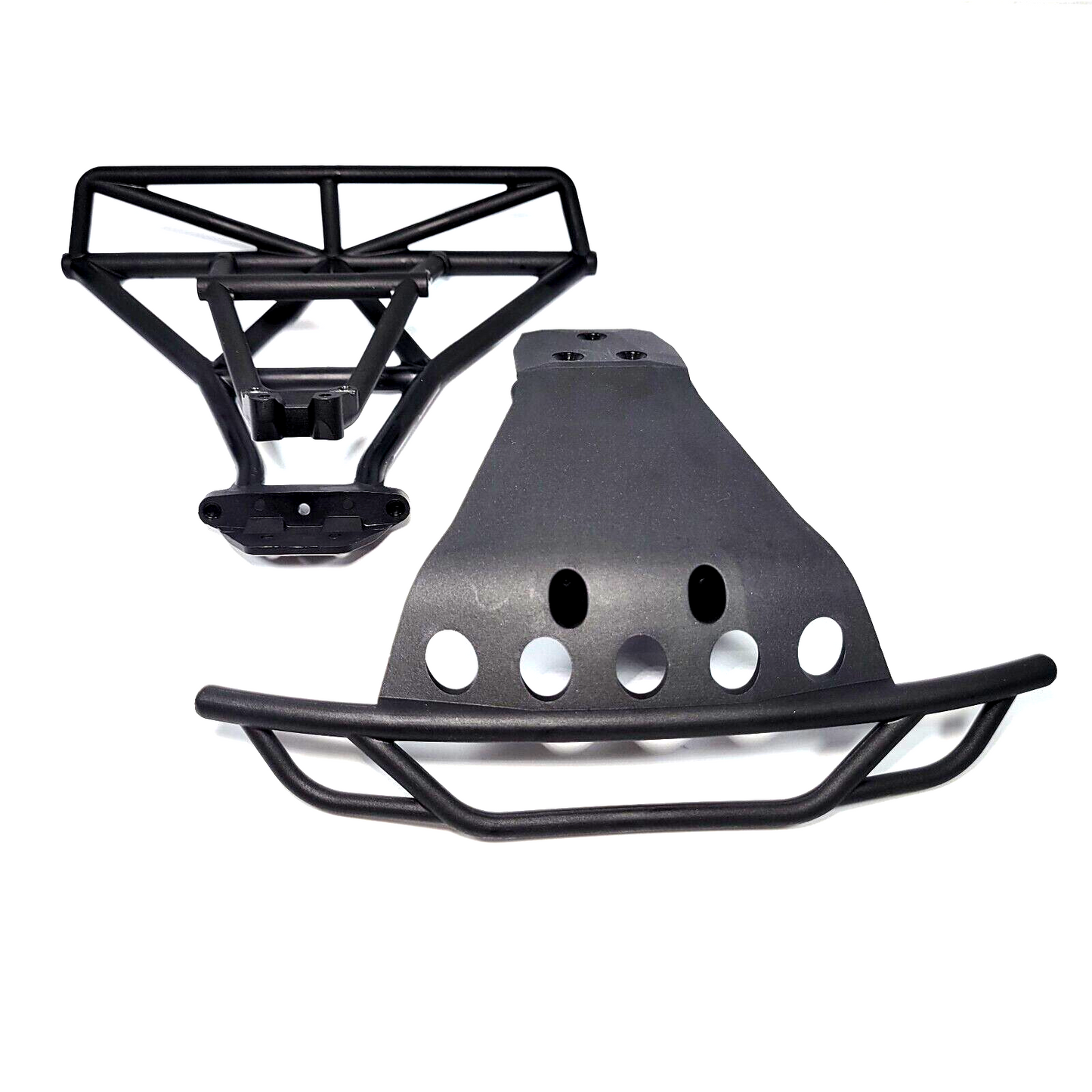 Fits Traxxas Slash Ultimate 4X4 VXL Front & Rear Bumpers w/ Mounts 4wd Platinum
