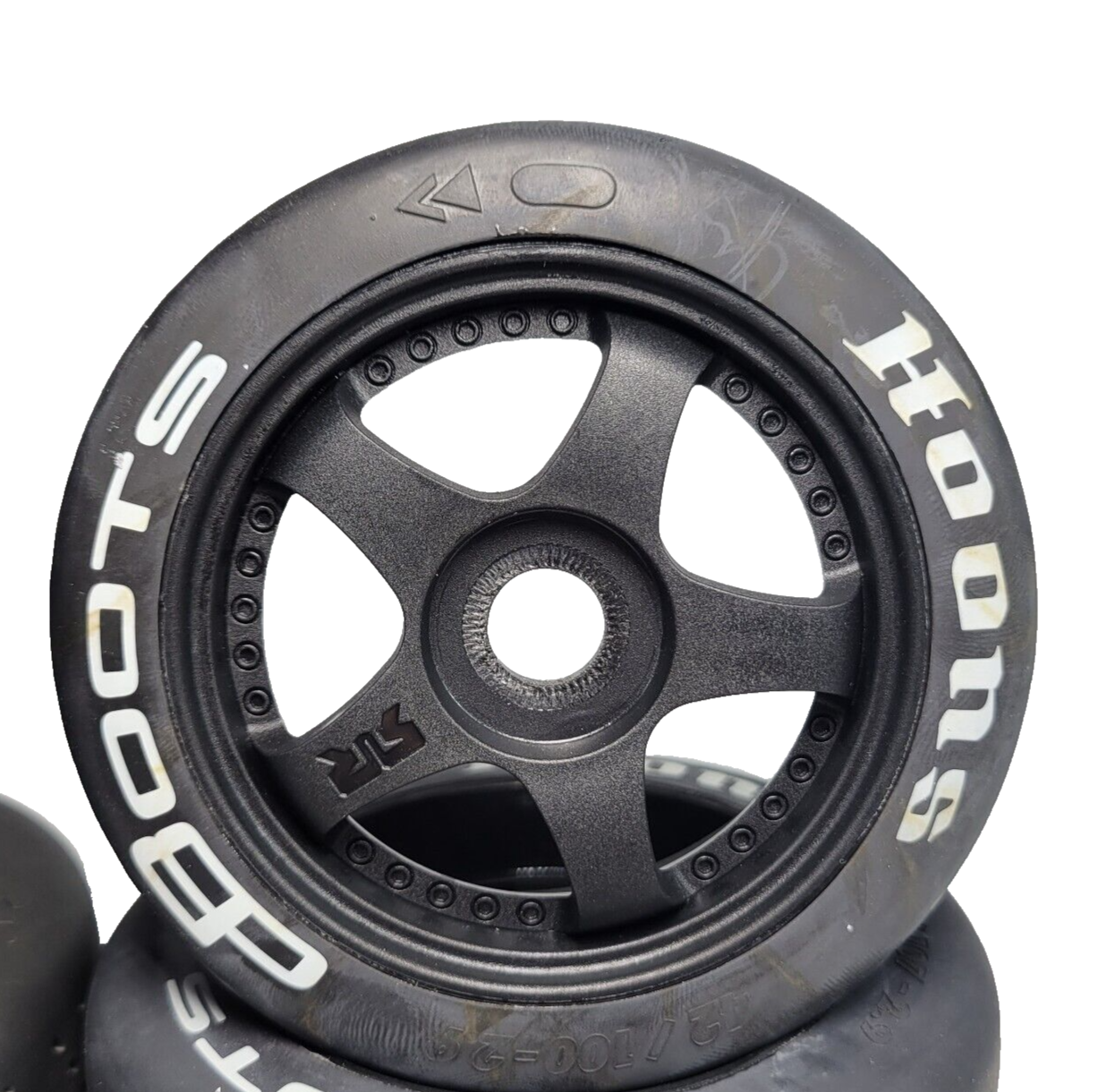 Arrma Felony 6s Tires & 17mm Wheels tyres HOONS DBoots belted 5-spoke ARA7617V2
