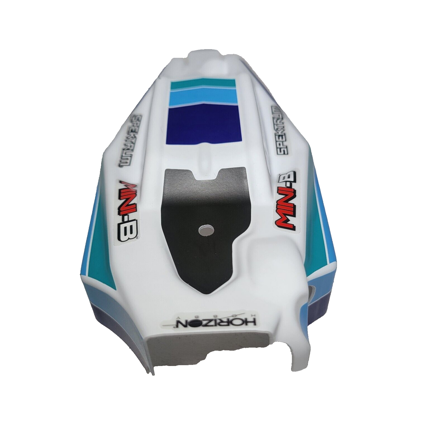 Losi Mini Body & Wing / Spoiler Factory Painted & Deacled White Blue Green
