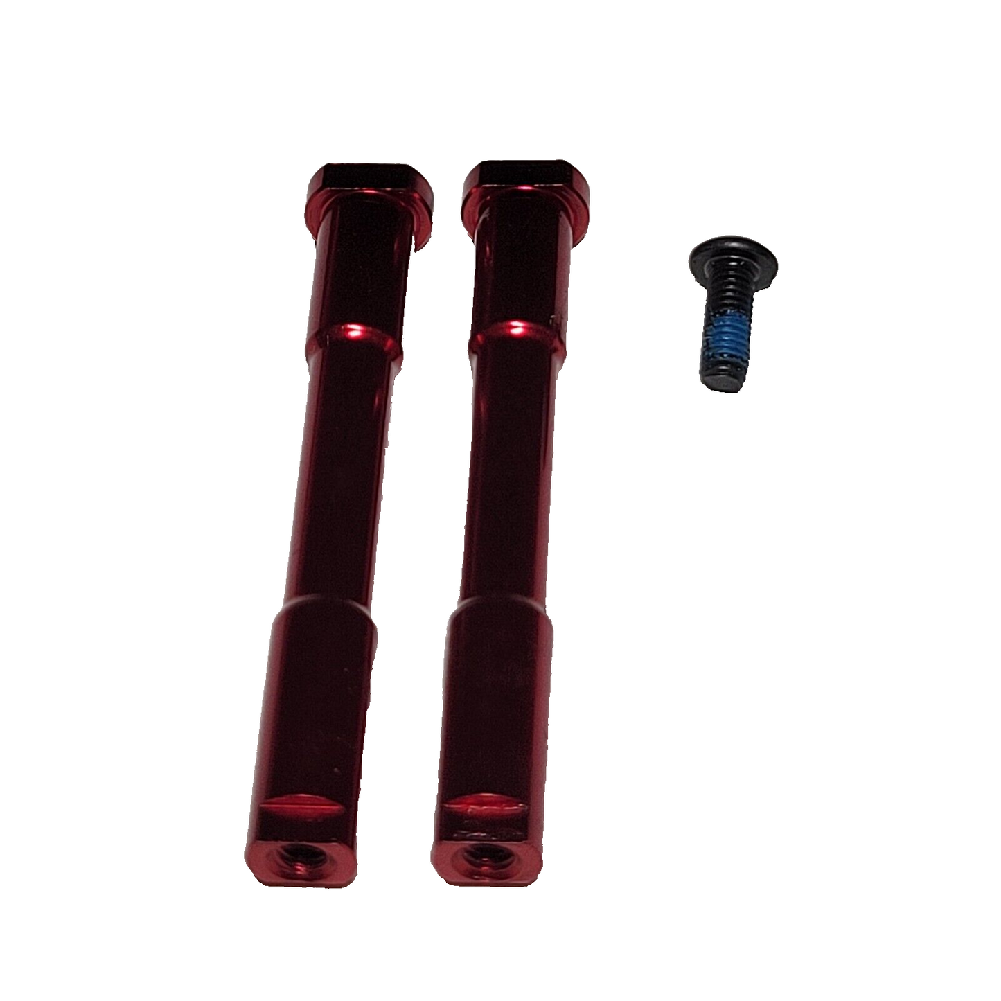 Fits Traxxas Sledge Servo Saver Steering RED Bellcrank Bearings Draglink Horn
