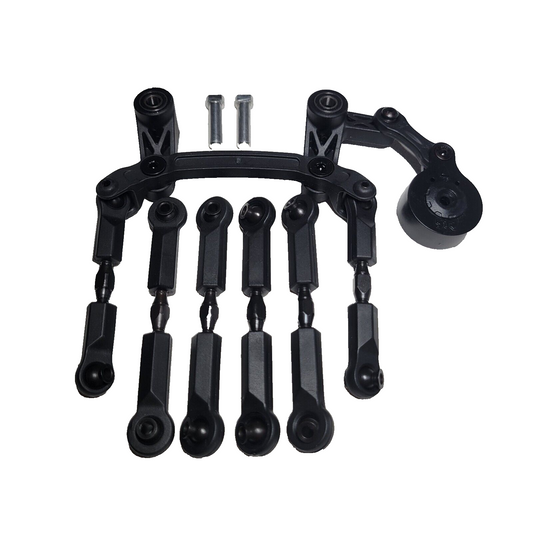 Arrma Vorteks 223s 4x4 BLX V4 Steering Bellcrank Servo Saver 25T Link Turnbuckle