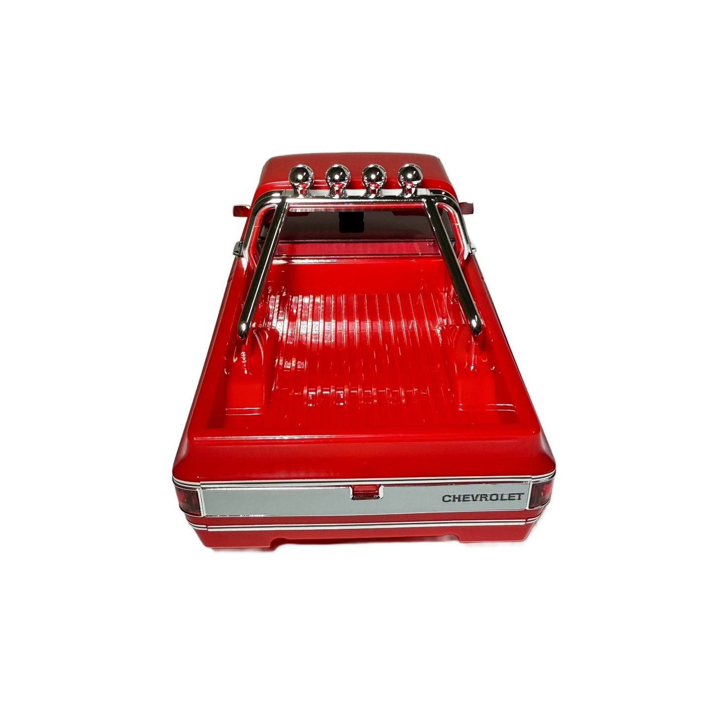 Fits Traxxas Trx-4m High Trail K10 Red Body Factory Painted & Led Lights 1/18
