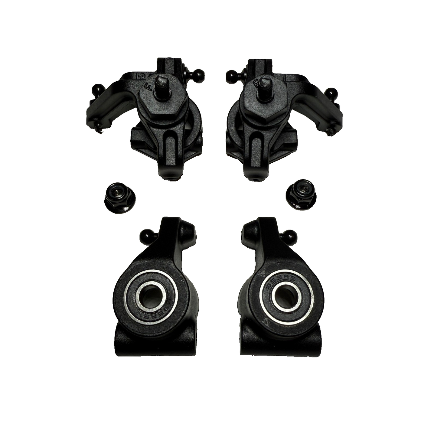Losi 22s Sprint Knuckles Hub Carriers Spindle Caster Block Bearings LOS-2402