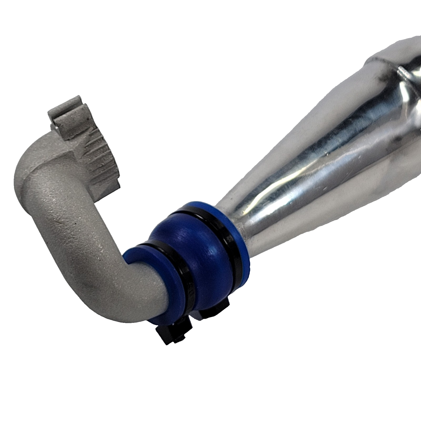 Fits Traxxas T-Maxx 3.3 TUNED PIPE & Header Exhaust Resonator & Mount Bracket