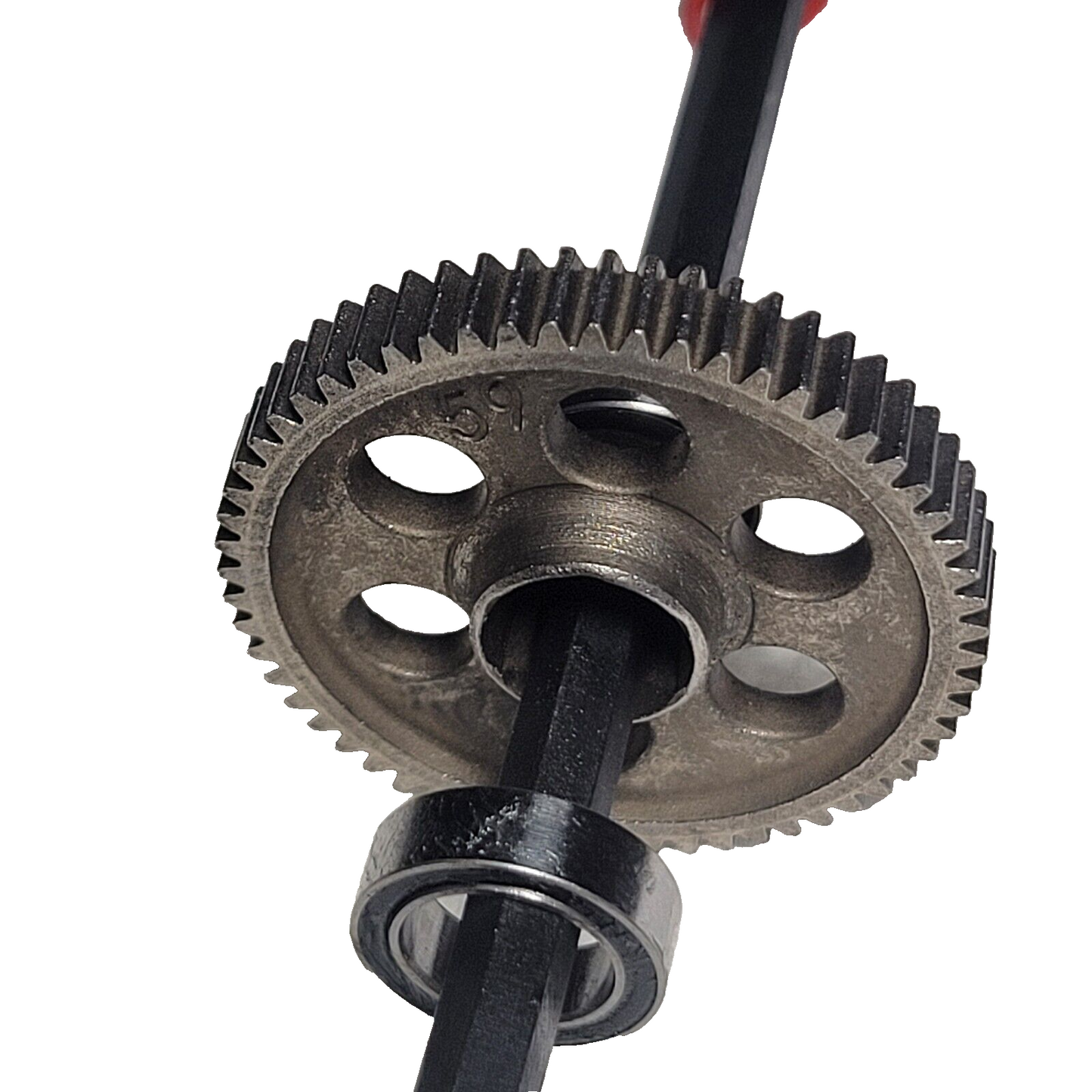 Arrma Granite Grom 1/18th Input Gears Center Driveshaft 59T Metal Spur Bearings