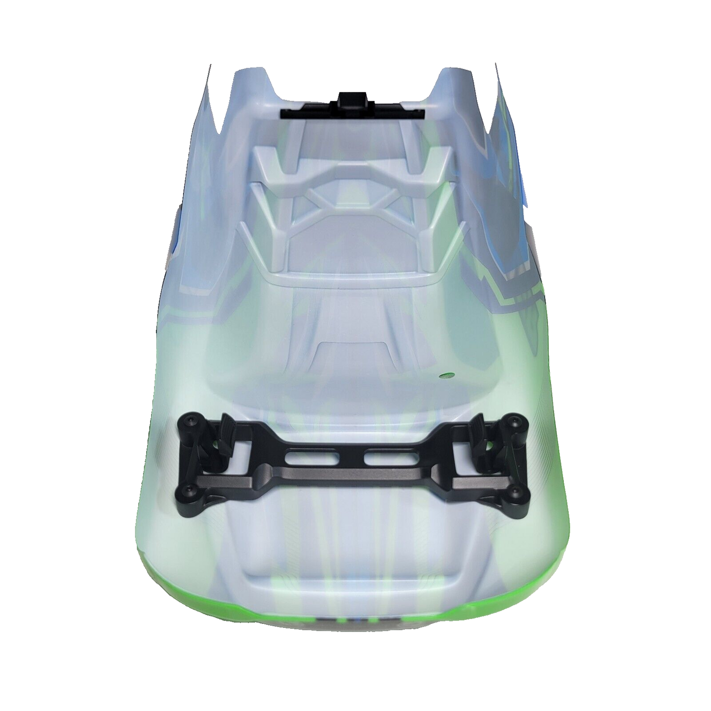 Fits Traxxas 2wd Rustler XL5 Clipless Body Green Blue Factory Painted Decal BL2s